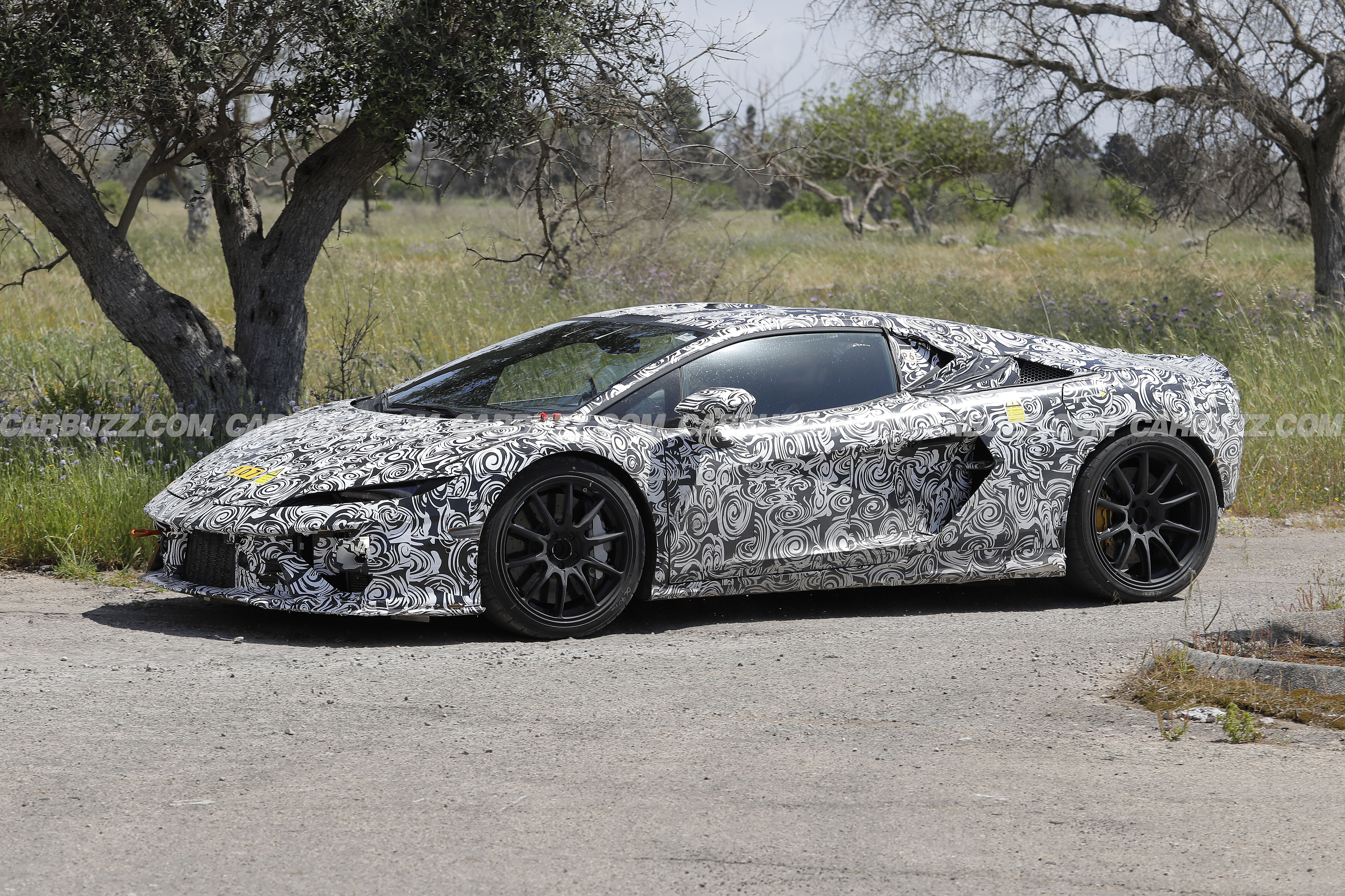 Lamborghini Temerario Prototype Spy Shots
