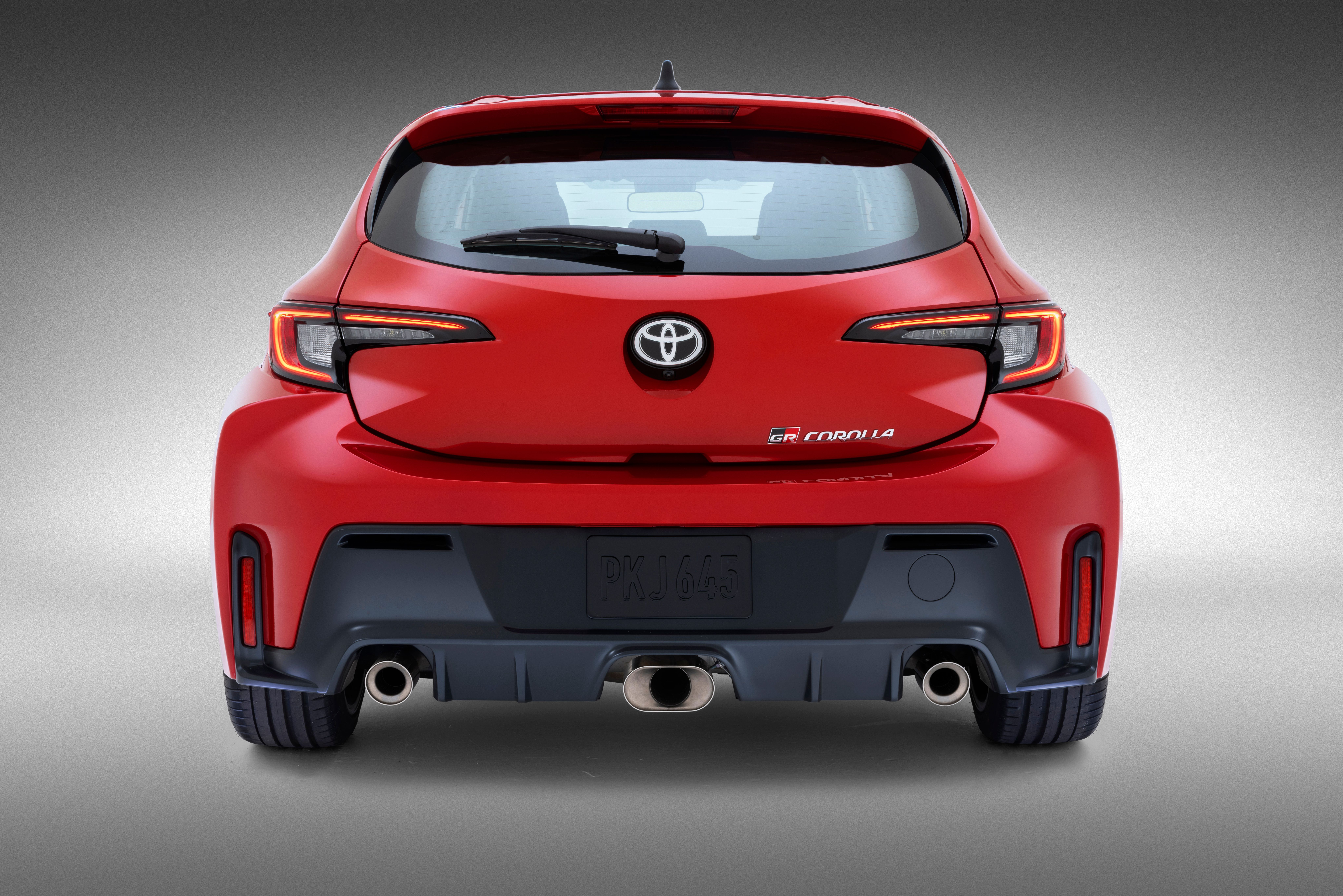 2024 Toyota GR Corolla rear view