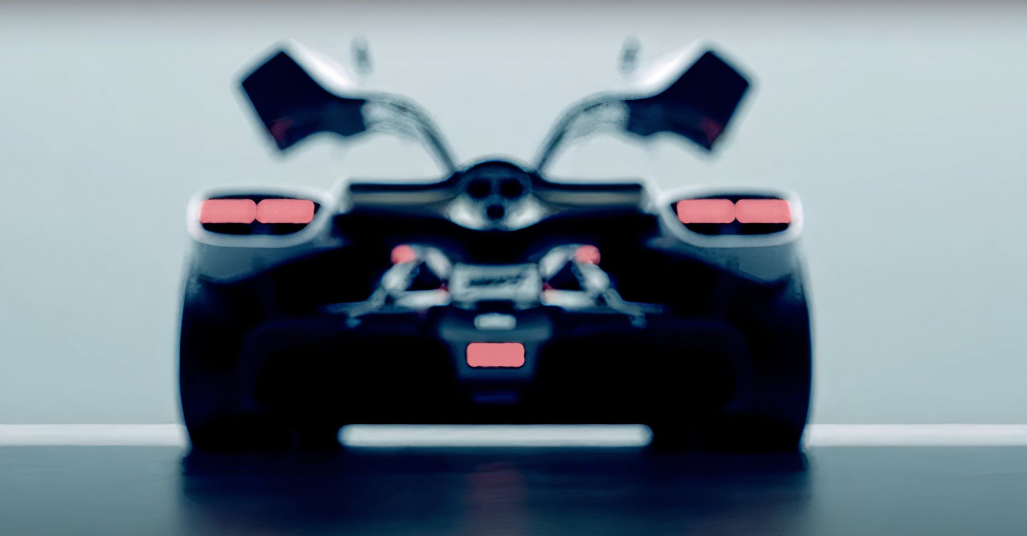 Nilu27 Brand First Hypercar Teaser Gullwing Doors