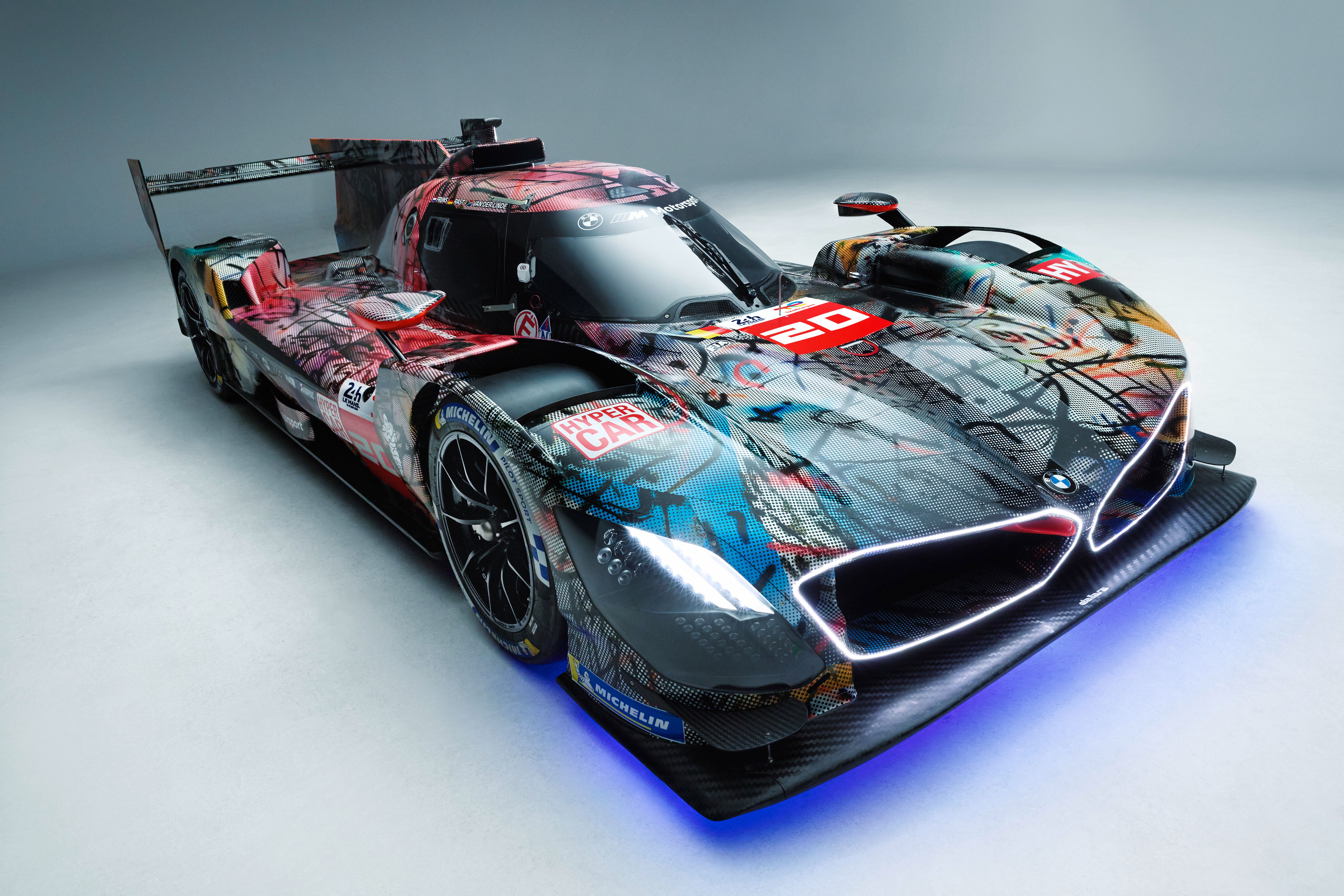 BMW's 20th Official Art Car Is A Wild Le Mans Hypercar Given A