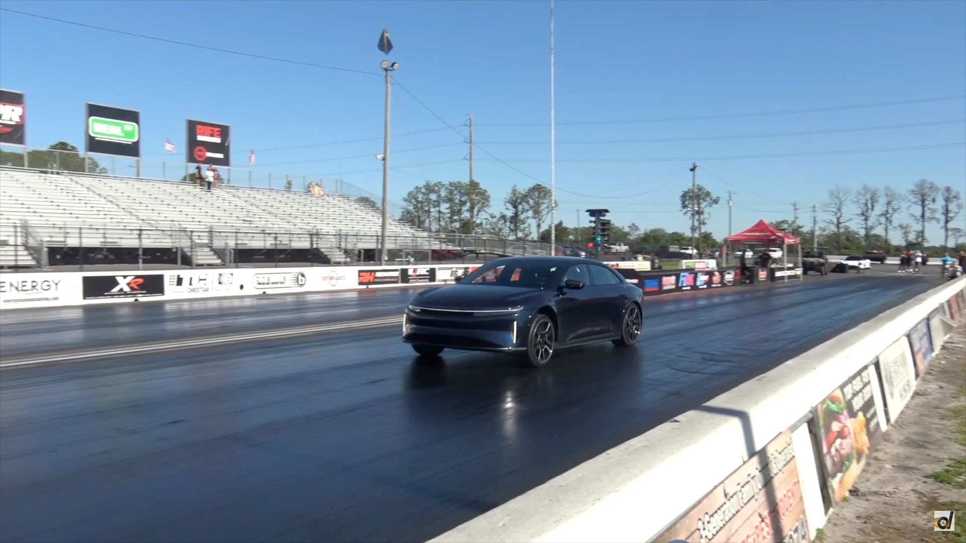 Drag Race: Lucid Air Sapphire Obliterates Dodge Challenger SRT Demon 170
