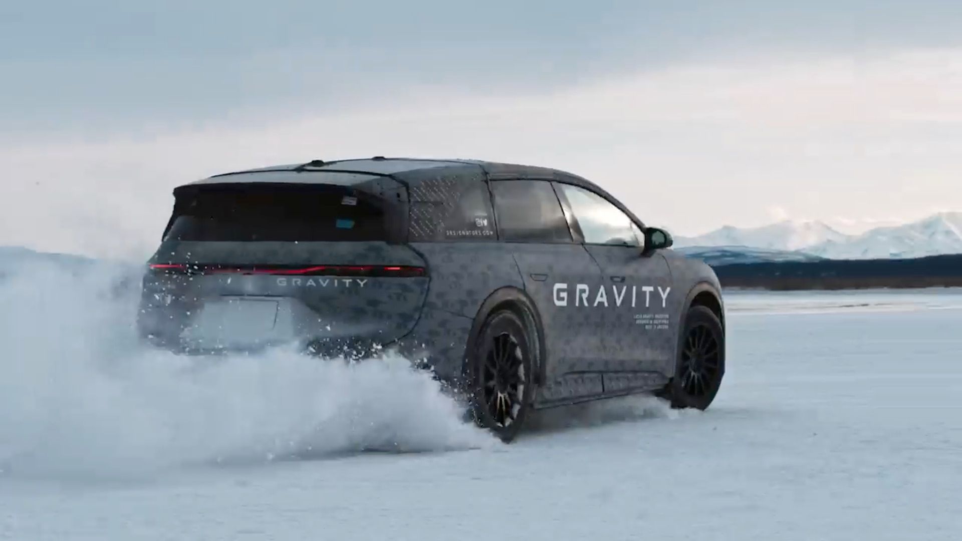 Lucid Gravity Embarks On Next Stage Of Its Development Journey By Ice-Drifting In Alaska