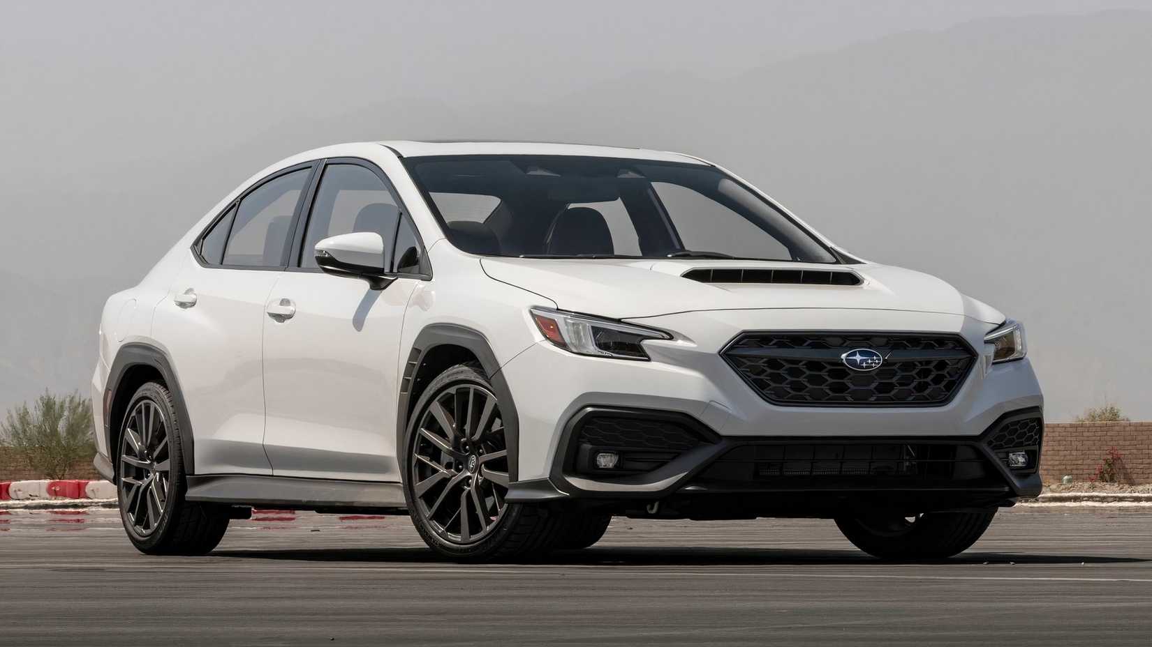 subaru wrx front quarter white