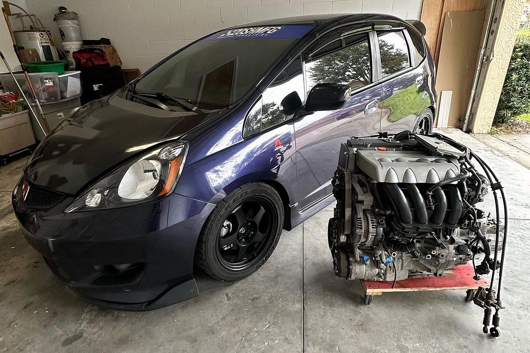 Honda Fit with K24 engine