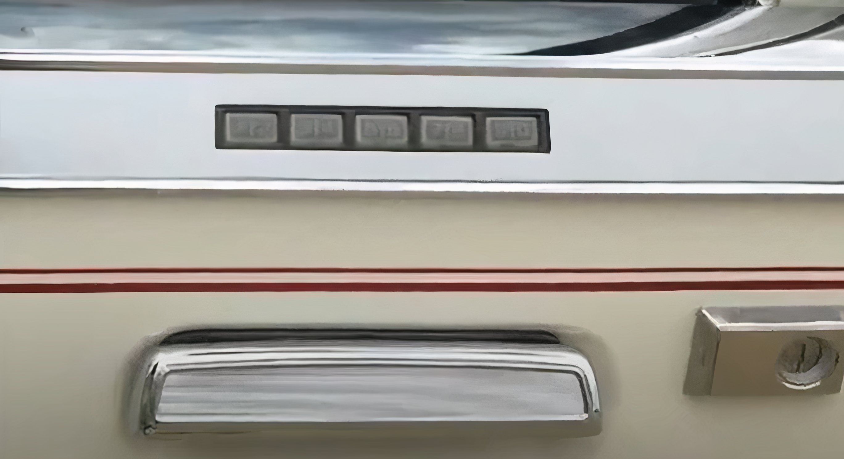 1980 Thunderbird keypad