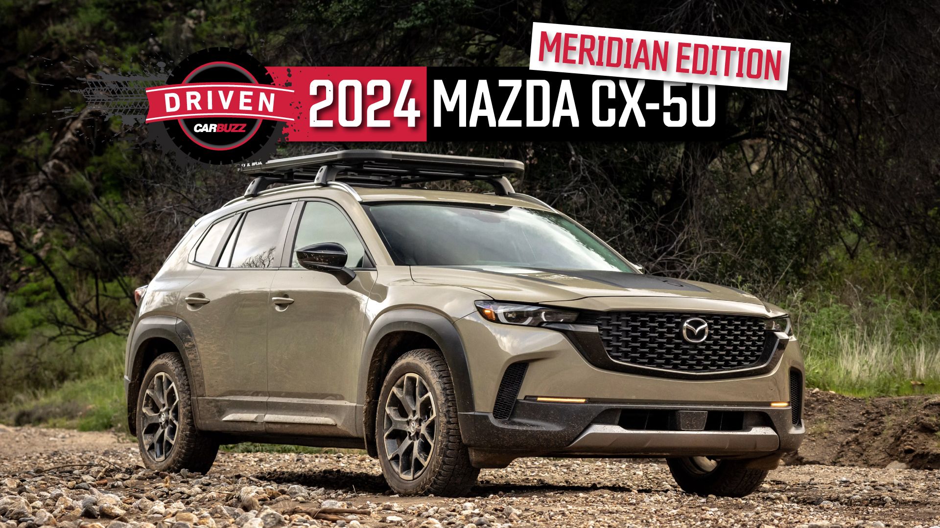 Driven 2024 Mazda CX50 Meridian Edition Shows It's OffRoad Chops