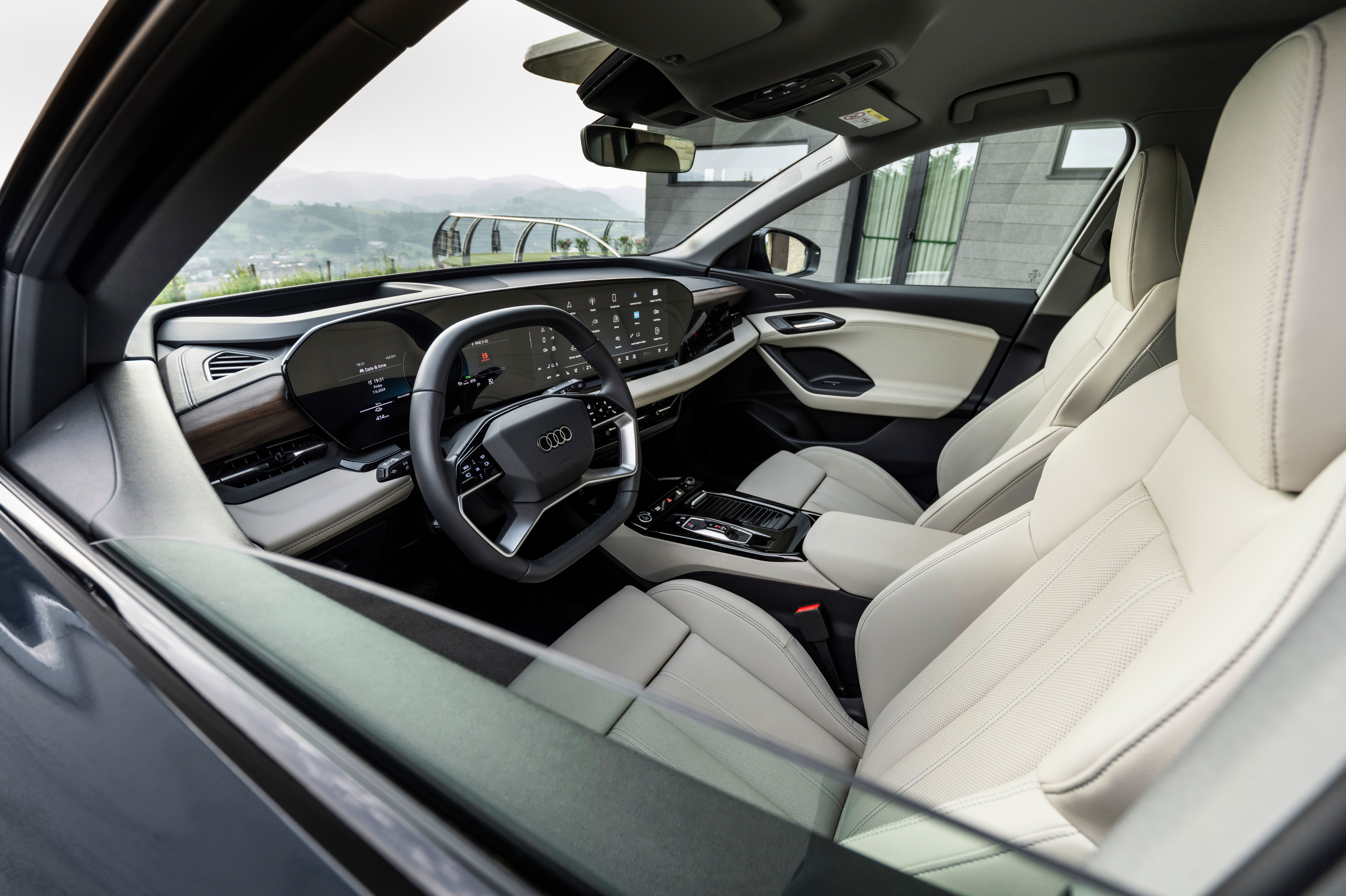 2025 Audi Q6 e-tron Driver View