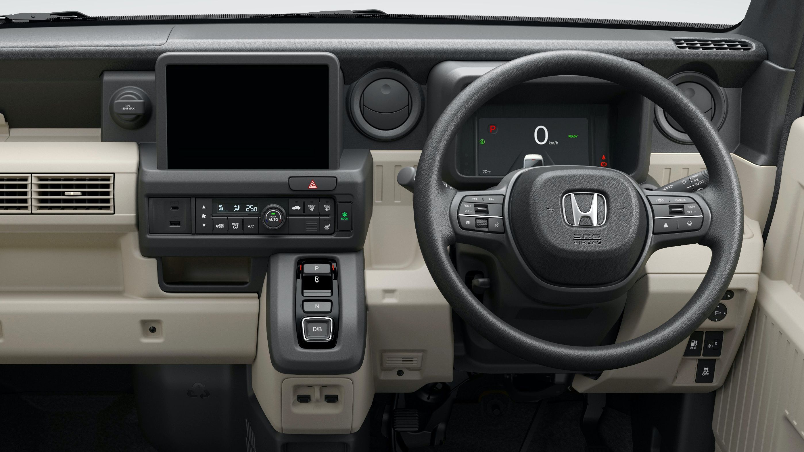 Honda N-Van dashboard