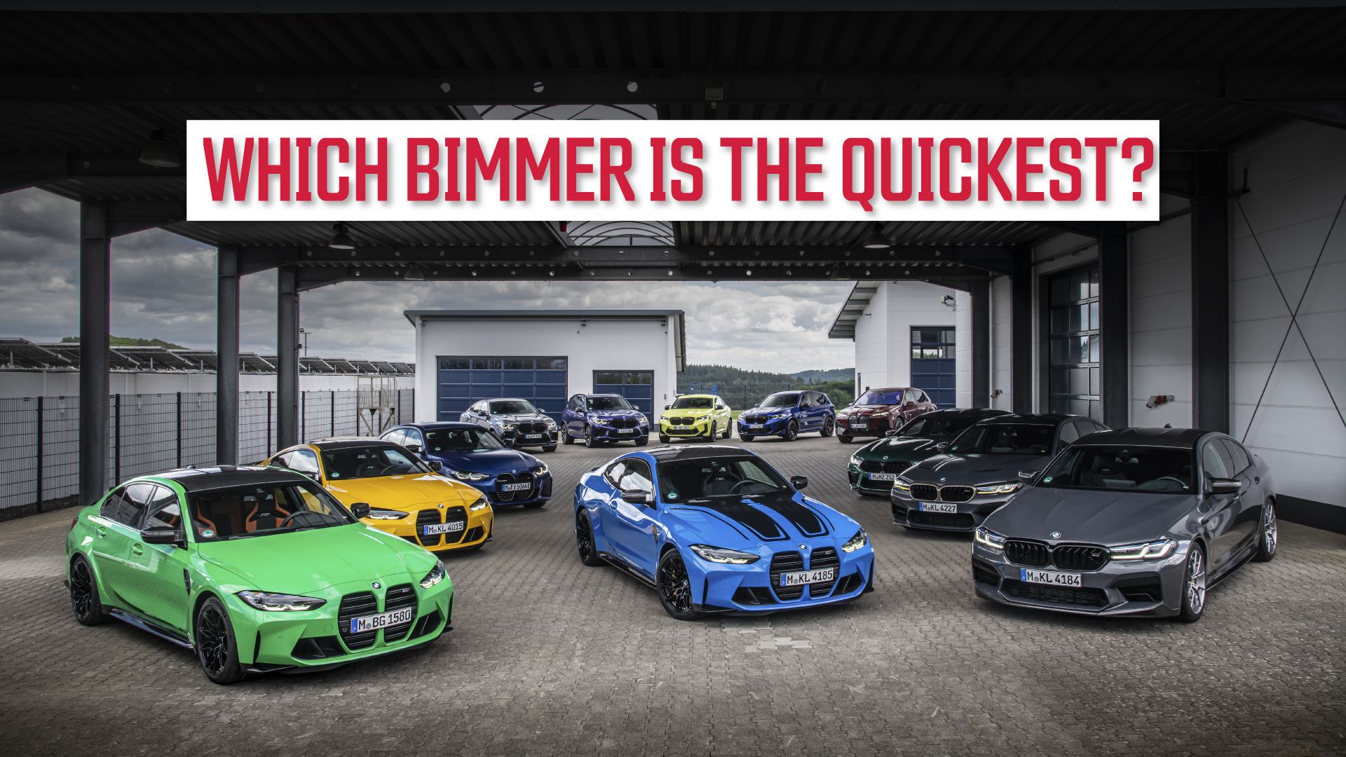 Every BMW M Model Ranked By Its 0-60 MPH Time