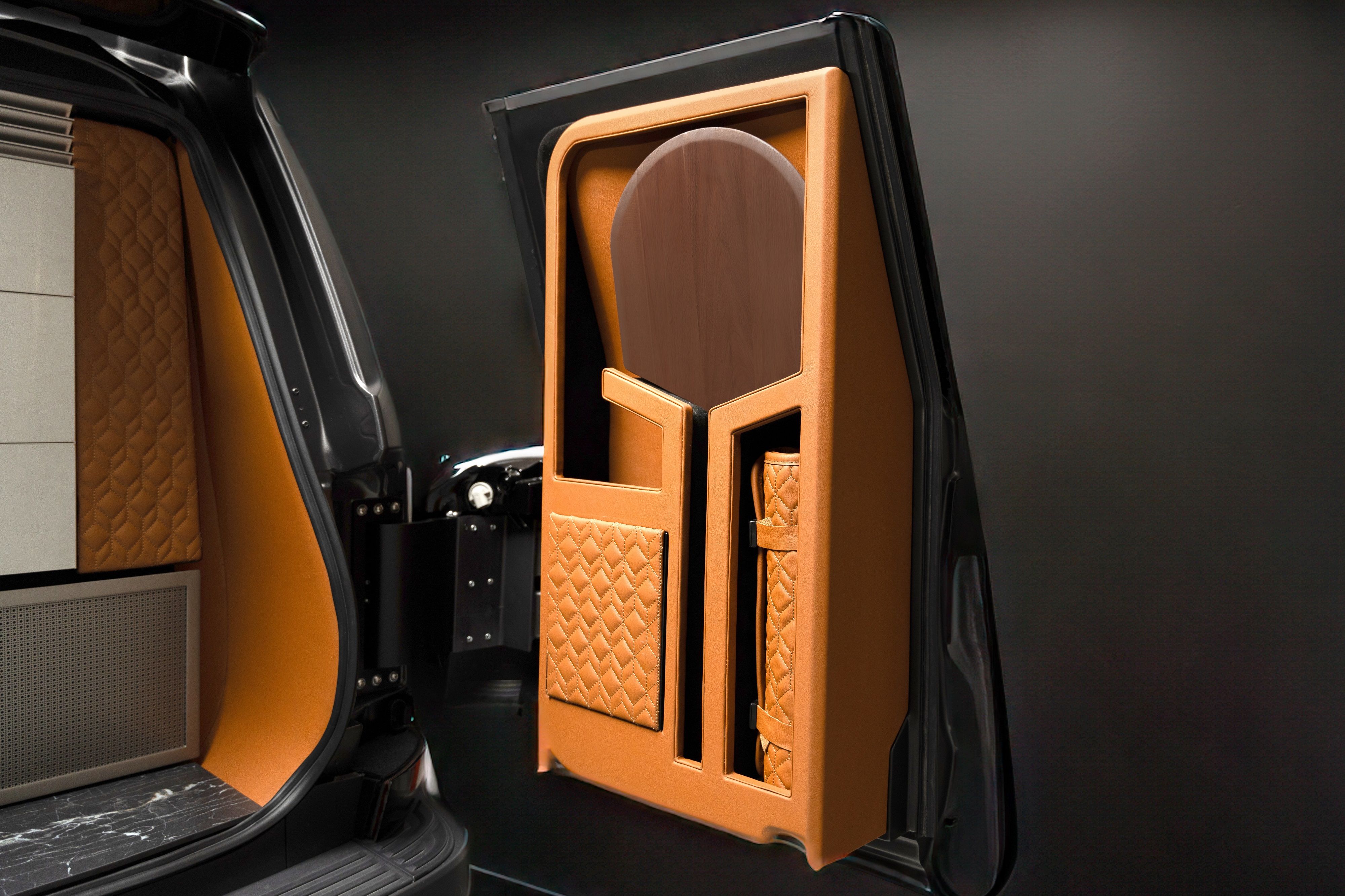 The Lexus GX Monogram Comes With A Wine Bar And Pizza Oven