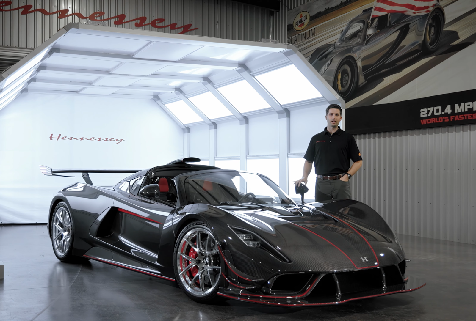 See What It Takes To Build The All-Carbon Hennessey Venom F5
