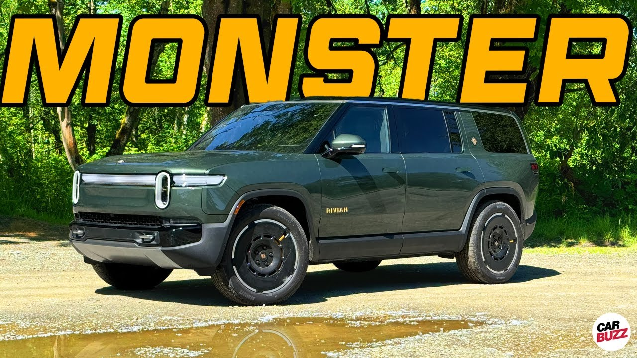 2025 Rivian R1S SUV First Drive Review A 1,000 Horsepower MONSTER SUV