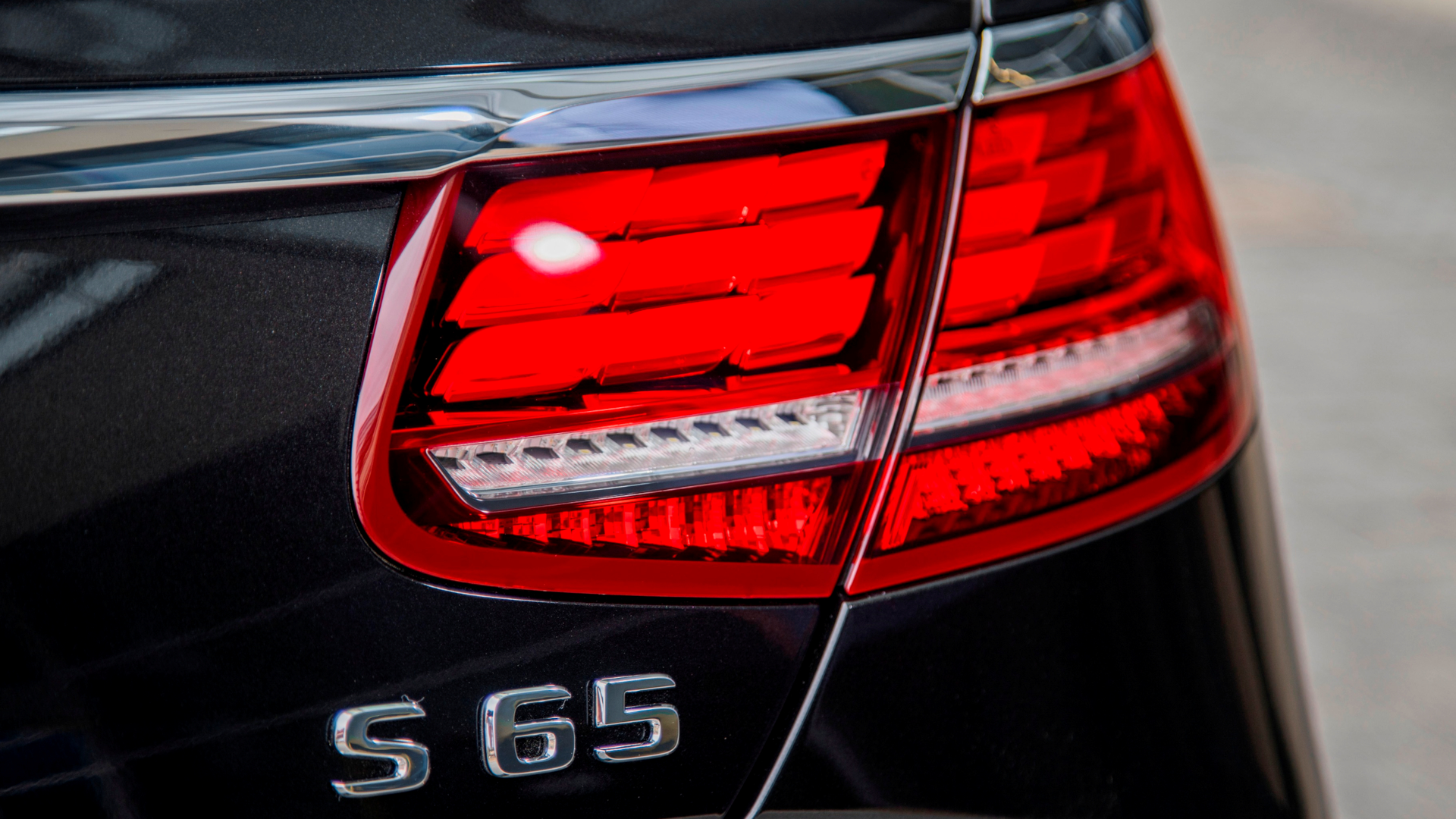 mercedes s class coupe rear light