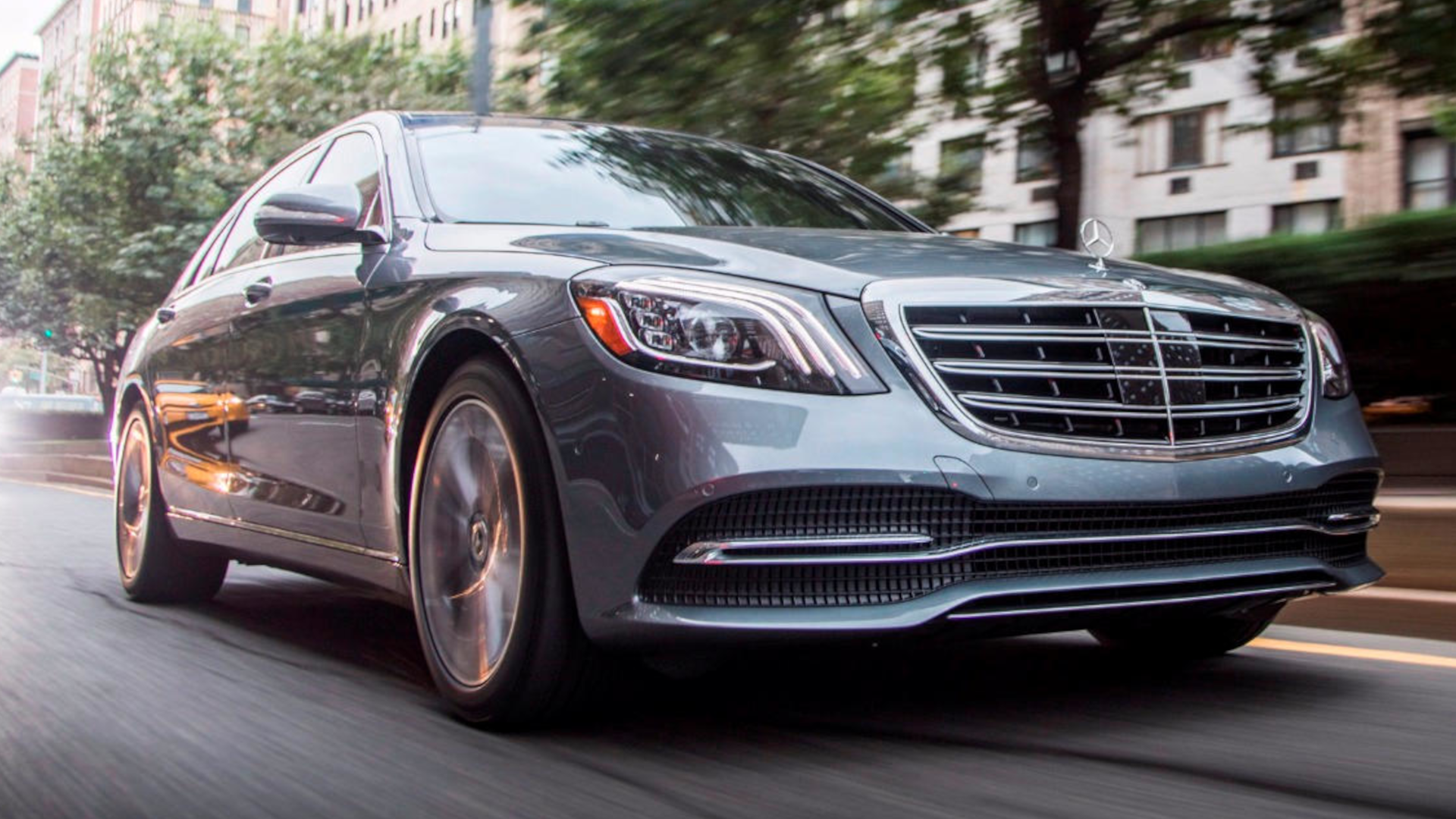 mercedes s class front