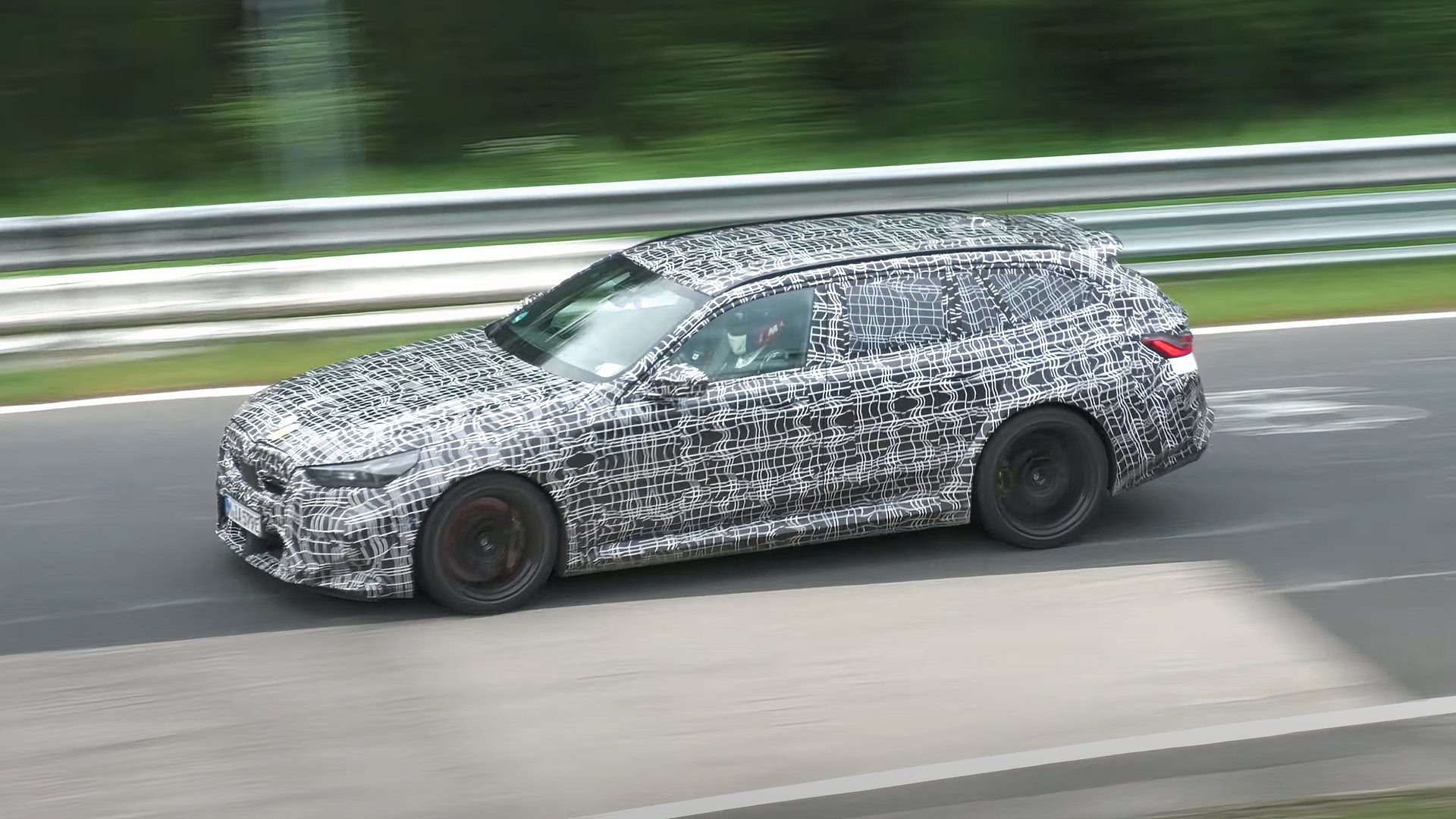 BMW M5 Touring Spy Shots