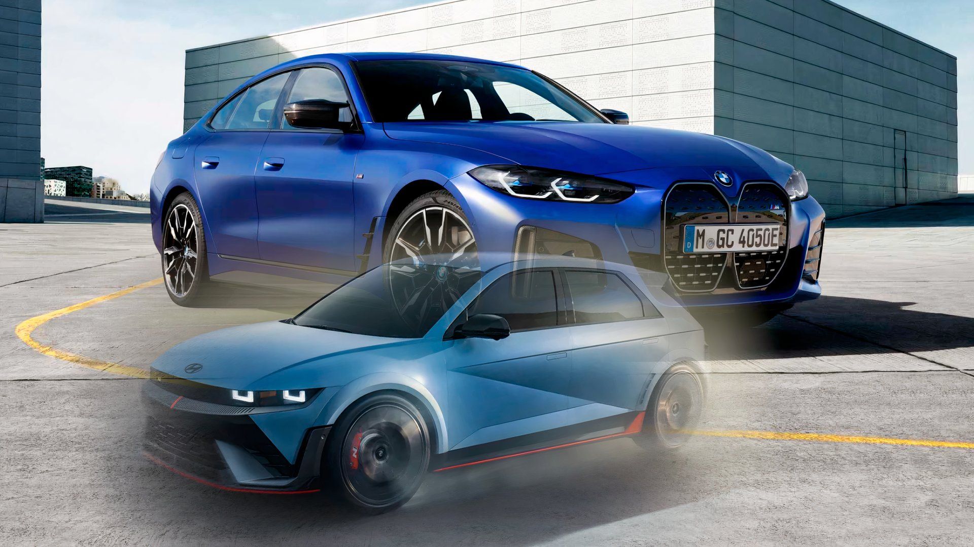 BMW M and Hyundai Ioniq 5 N