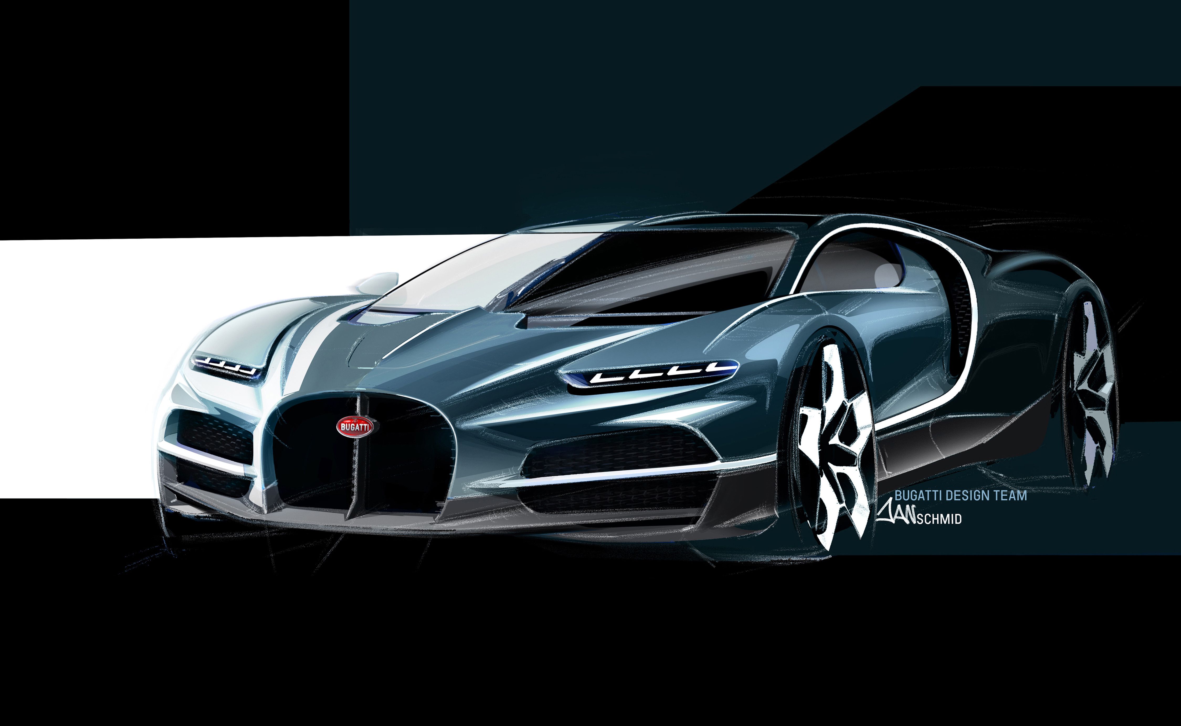 Shaped By Speed: Here's How Bugatti's V16 Hypercar Was Designed