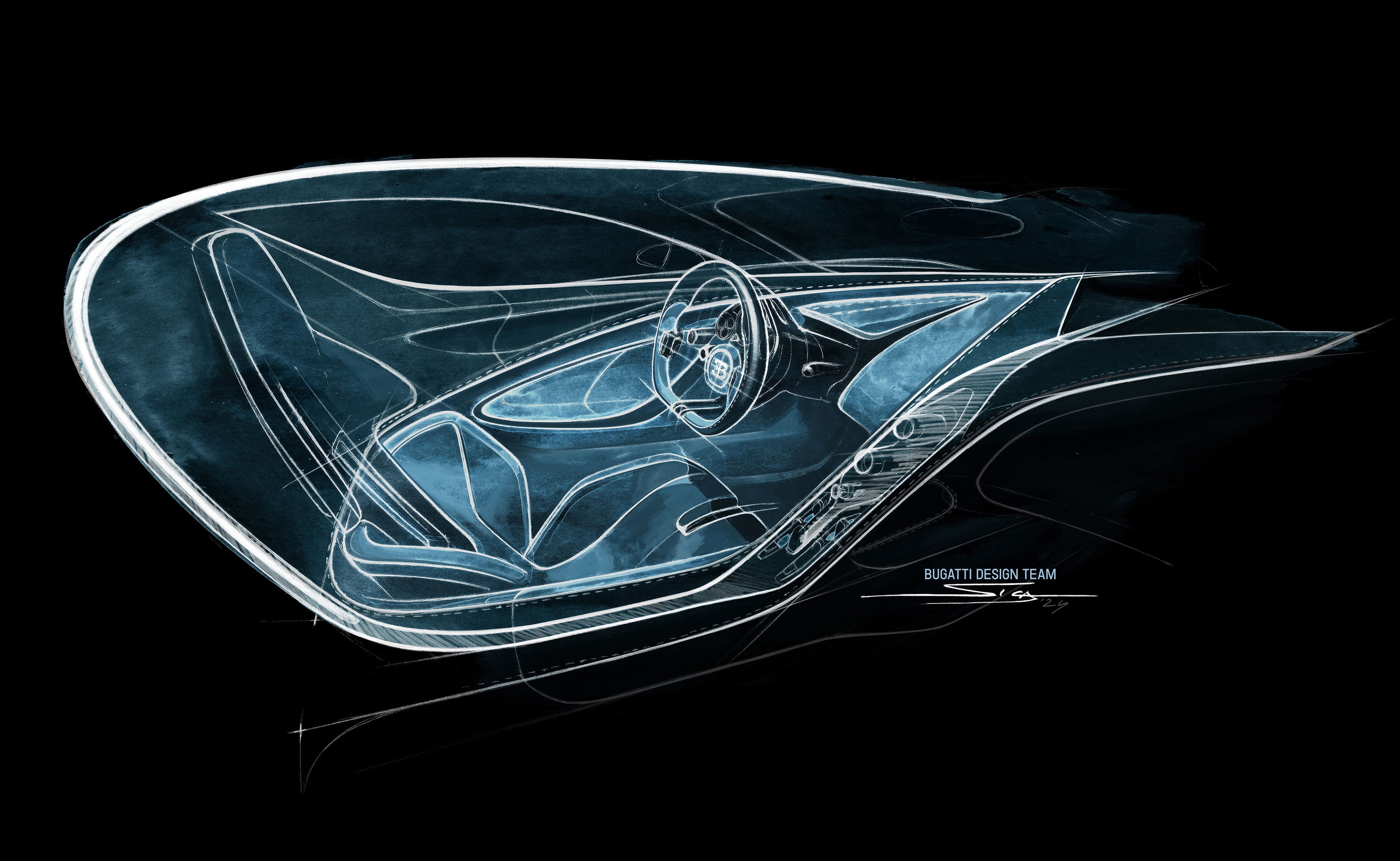 Shaped By Speed: Here's How Bugatti's V16 Hypercar Was Designed
