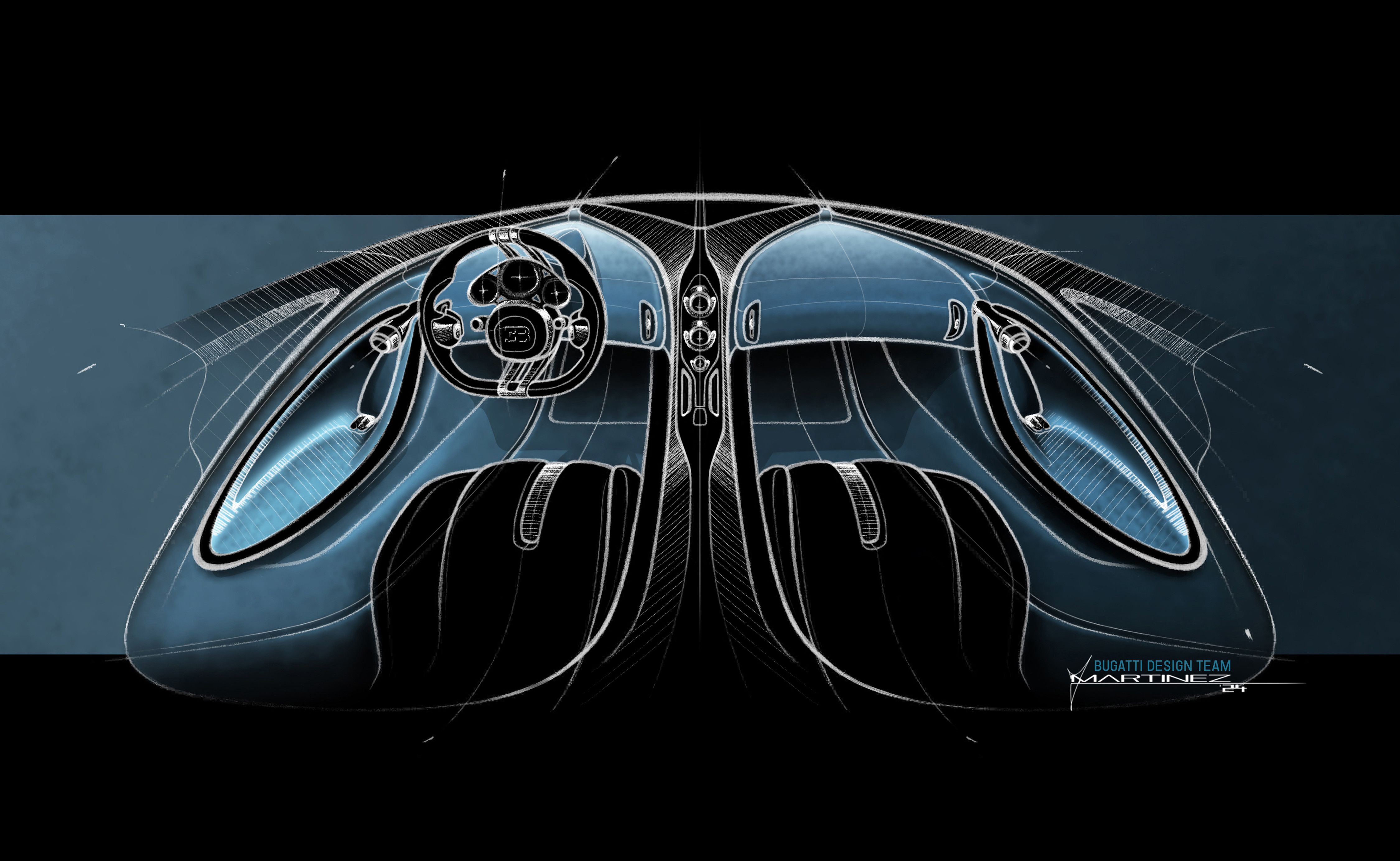 Shaped By Speed: Here's How Bugatti's V16 Hypercar Was Designed