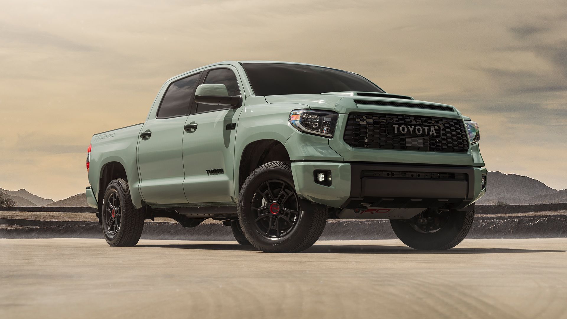 2021 Toyota Tundra front 3/4