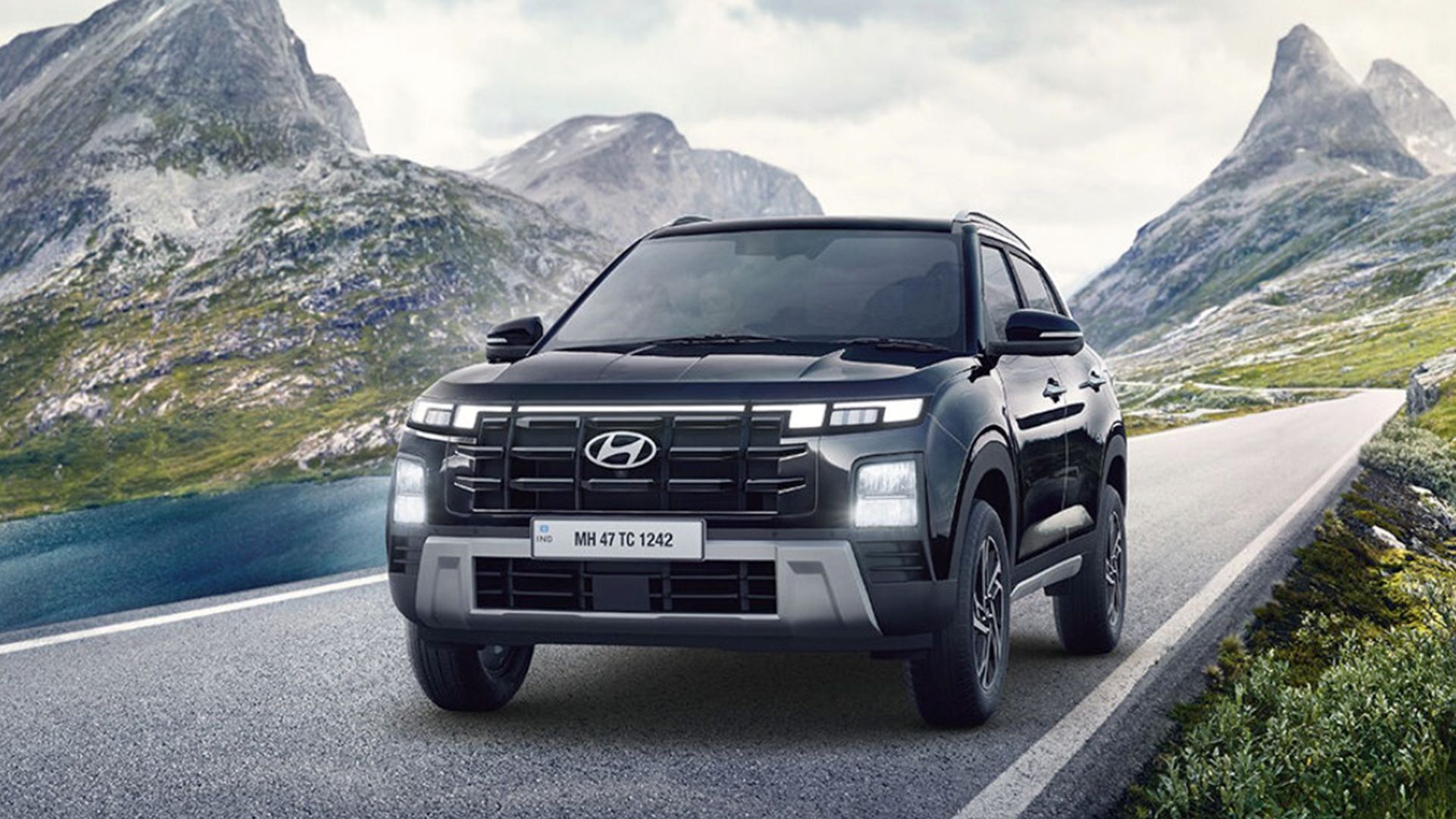 2024 Hyundai Creta front 3/4