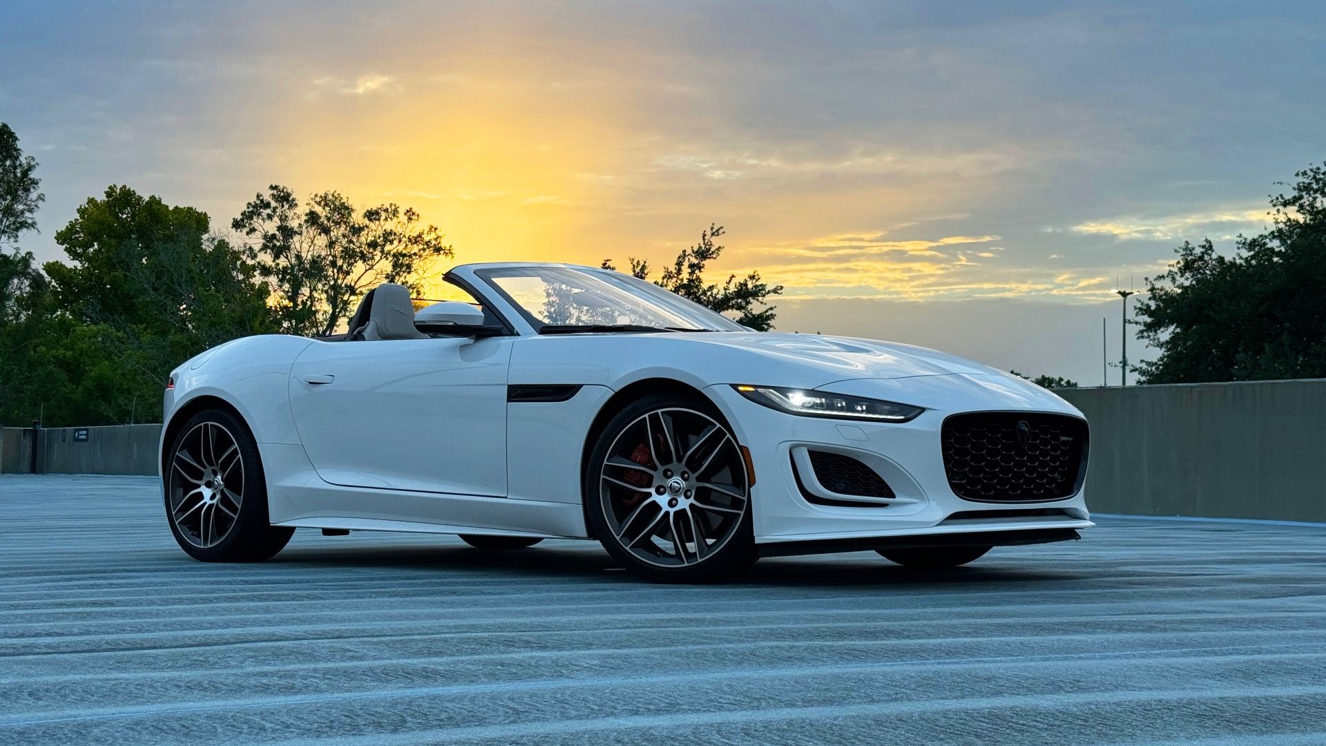 2024 Jaguar F-Type front 3/4 hero