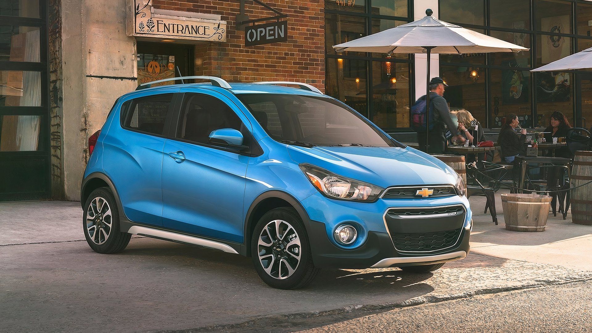 2017 Chevrolet Spark Activ 3/4 front view