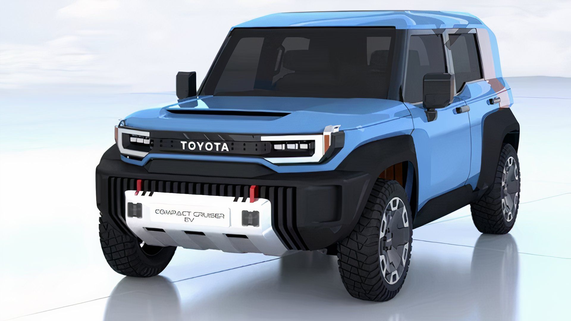 Toyota Cruiser EV Concept front