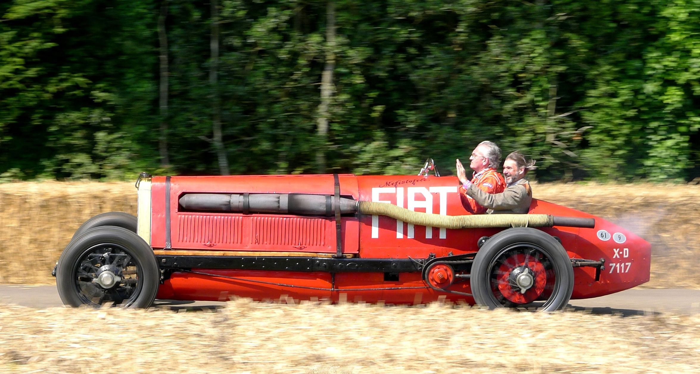 Fiat Mefistofele On Road