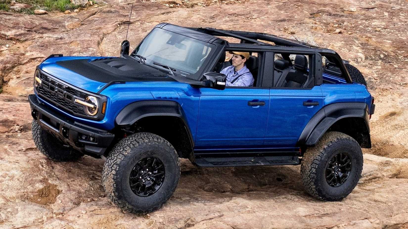 Bronco Raptor Quarter Picture Ford Raptor Engine Evolution: From V8 to Turbo and Supercharged