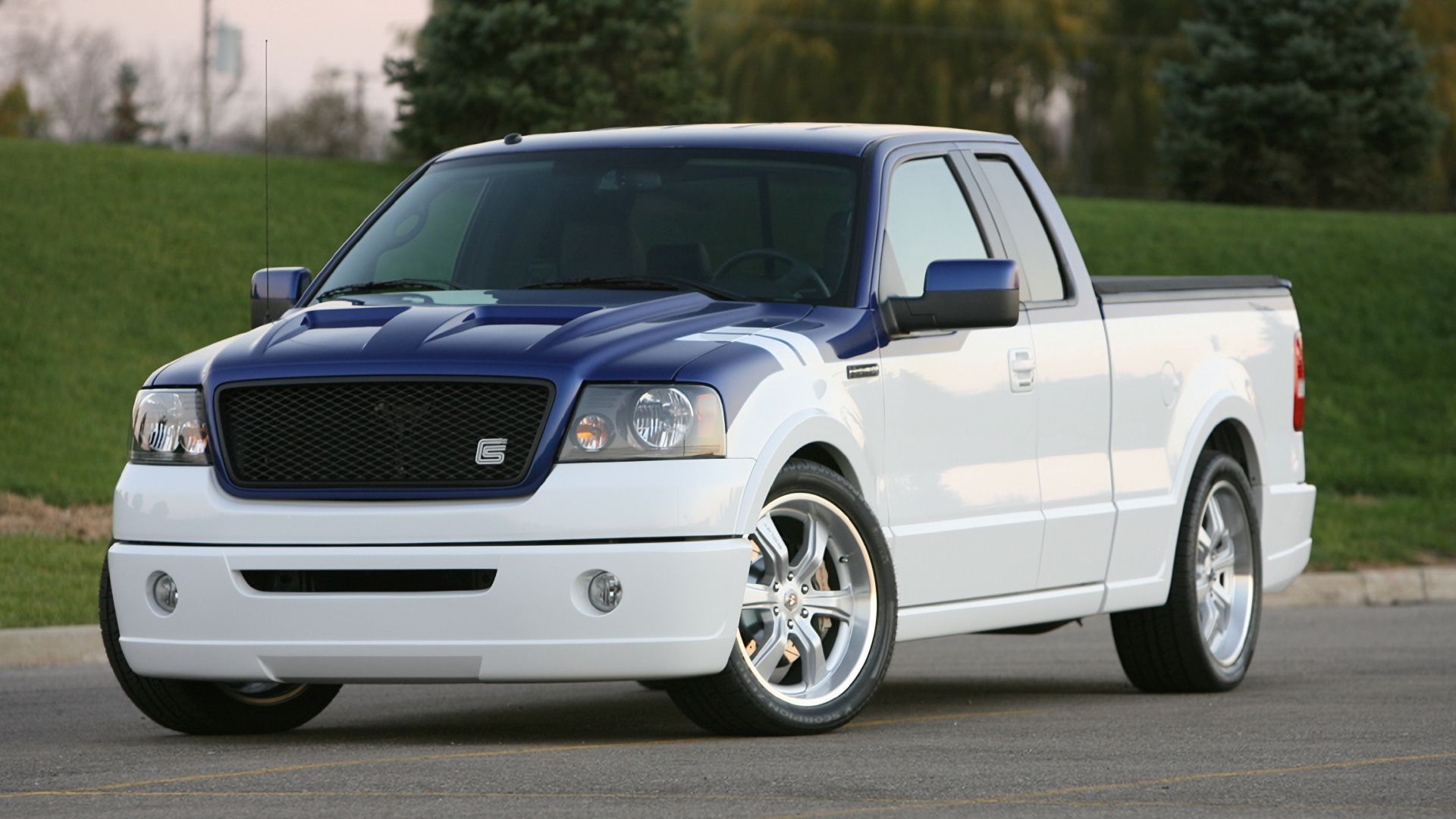 ford shelby gt-150 front quarter white