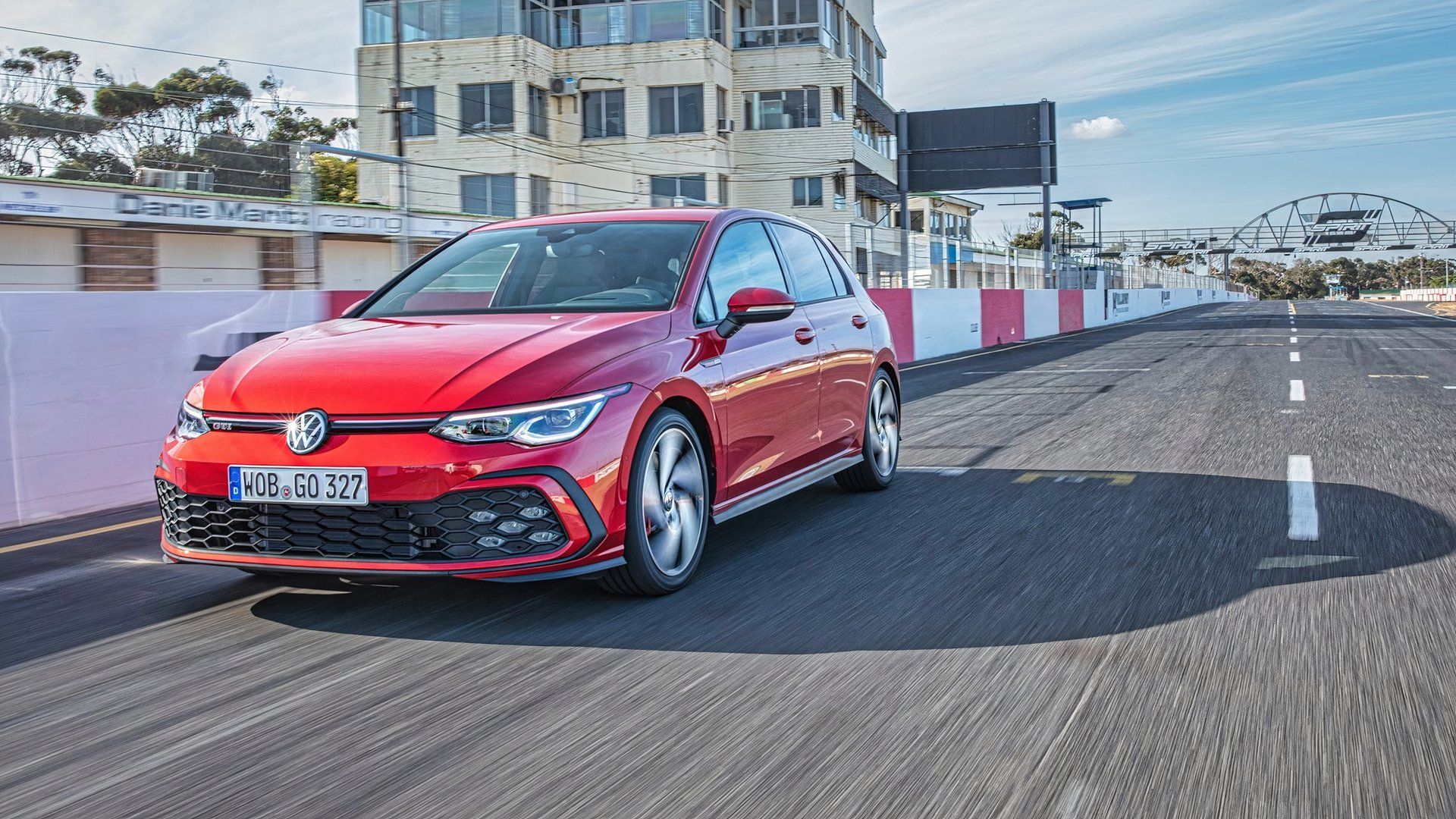 2023 Volkswagen Golf GTI front