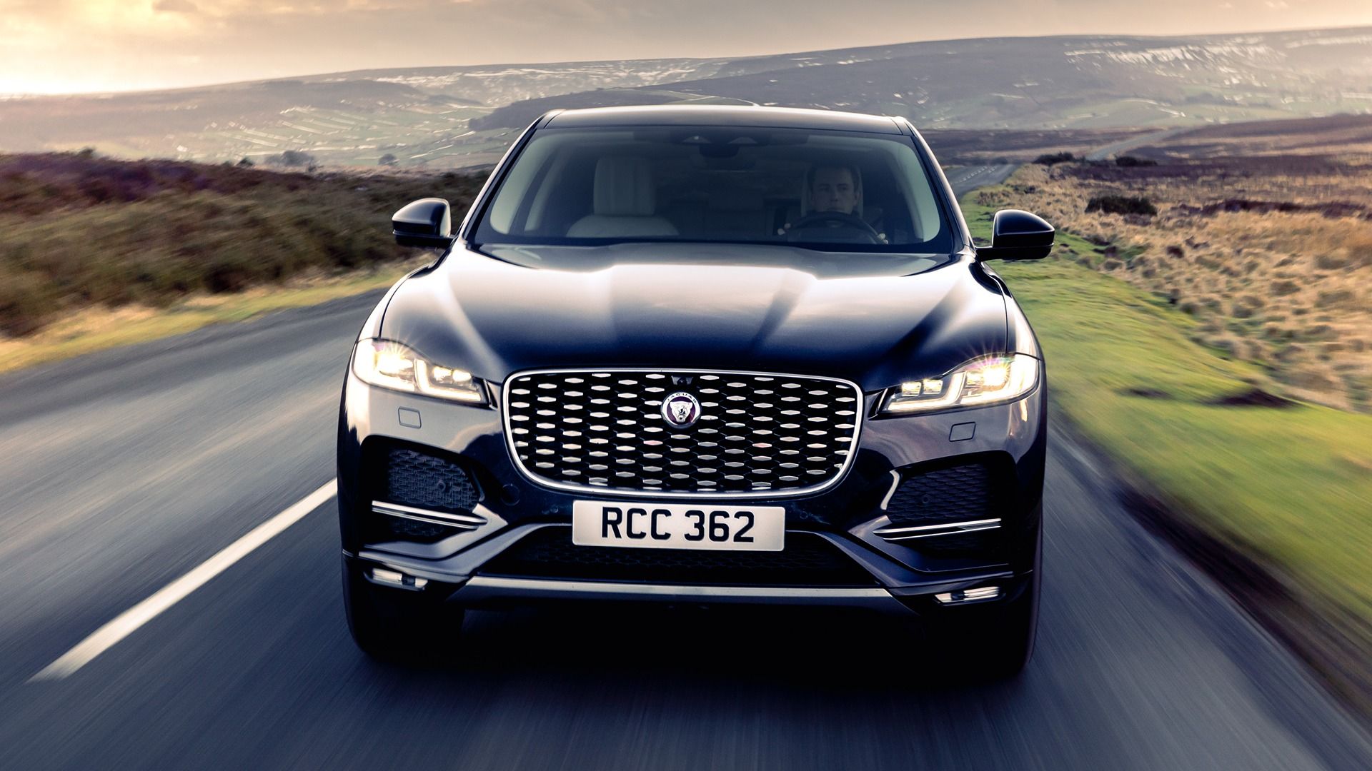 Jaguar F-Pace front view