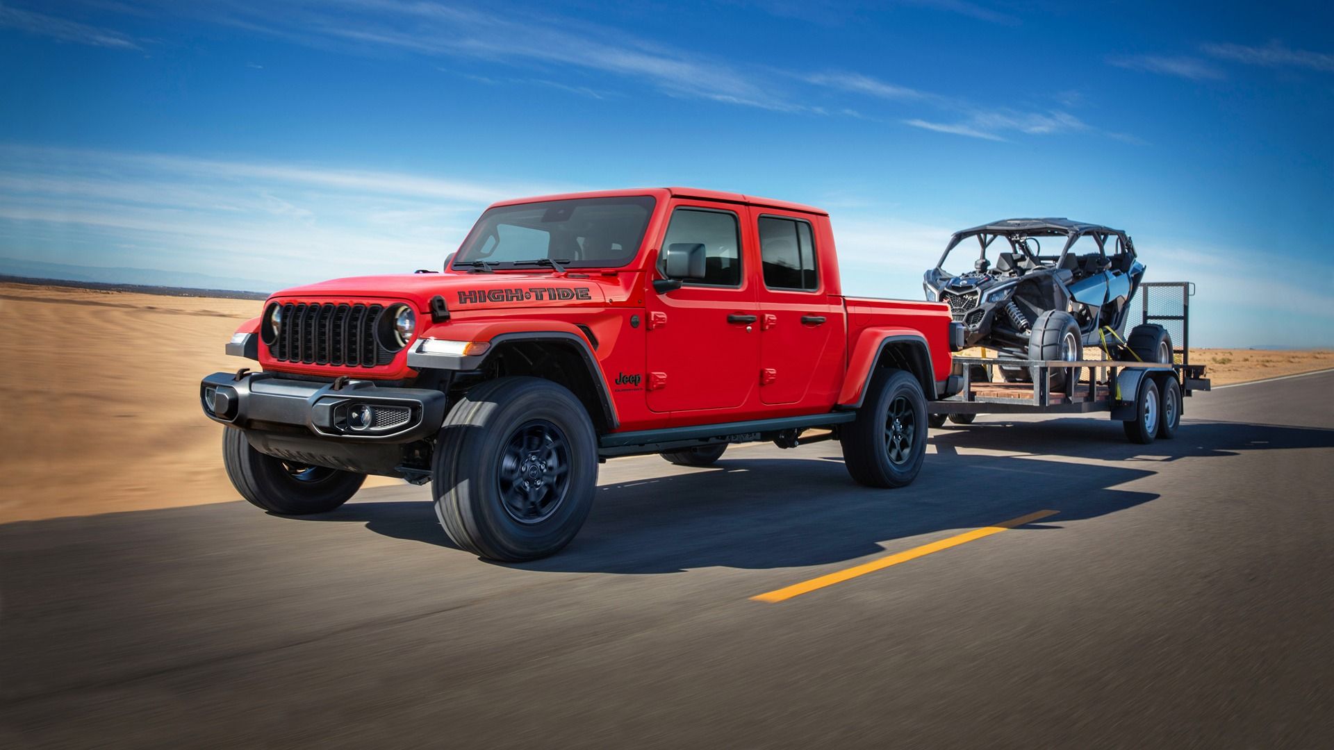 Jeep Gladiator High Tide Edition 3/4 front view