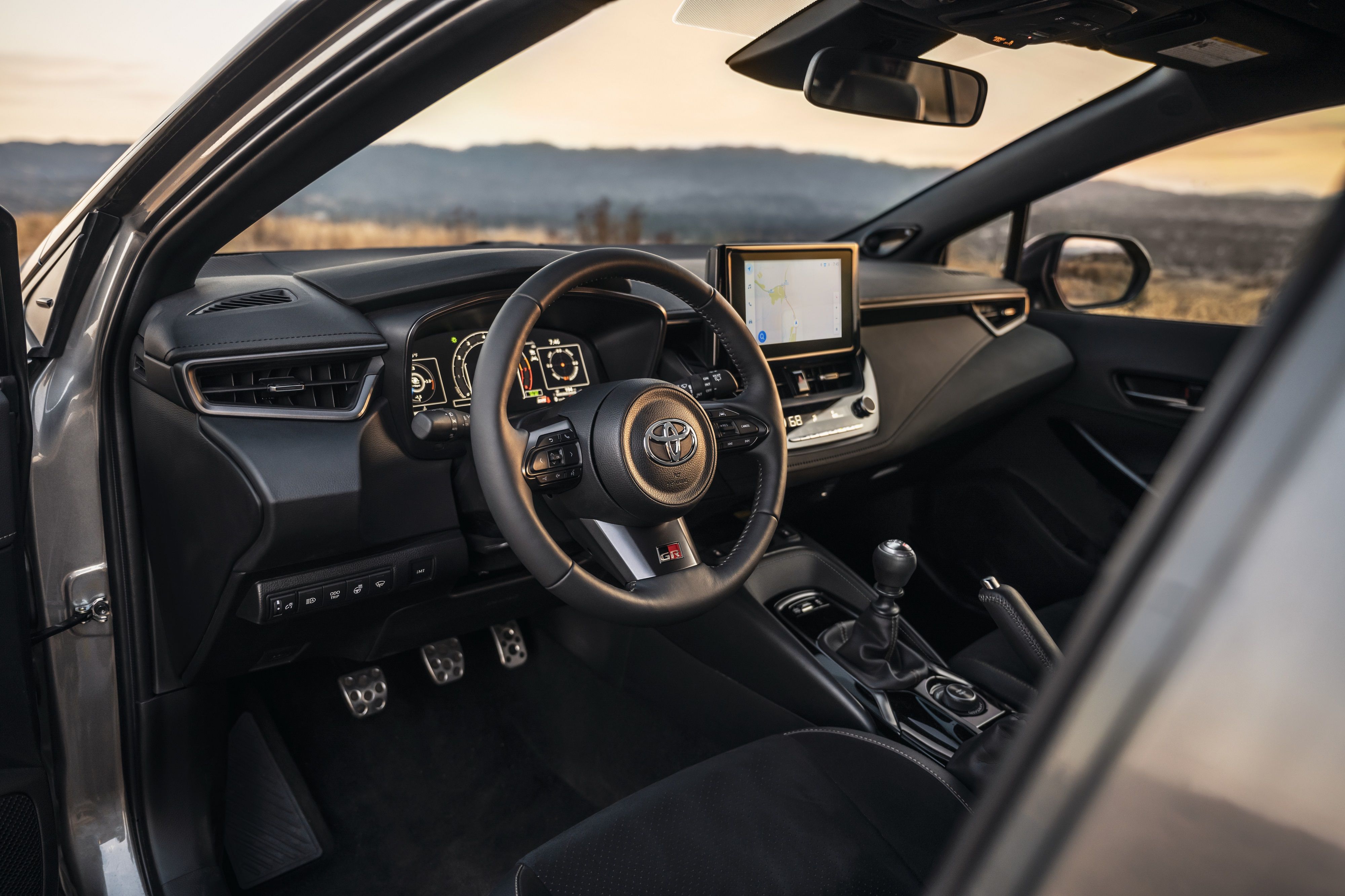 Toyota GR Corolla interior