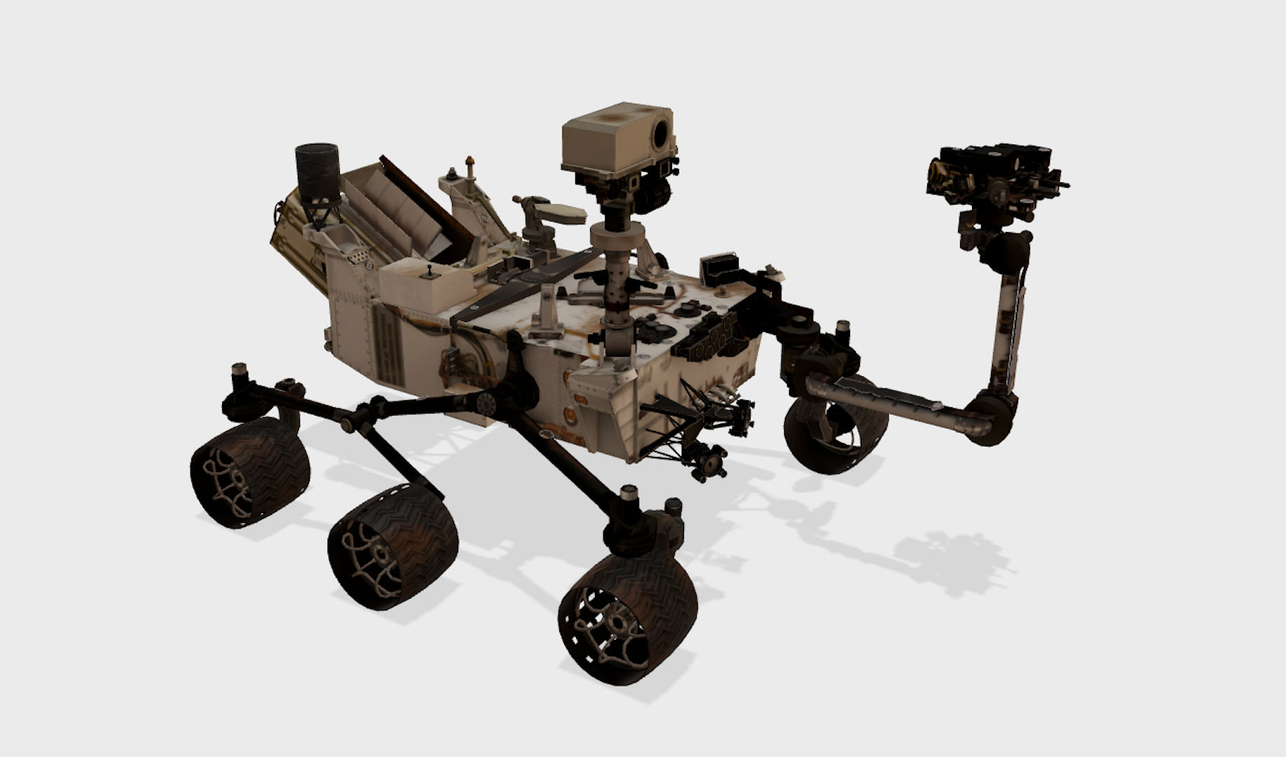 NASA Curiosity Mars Rover