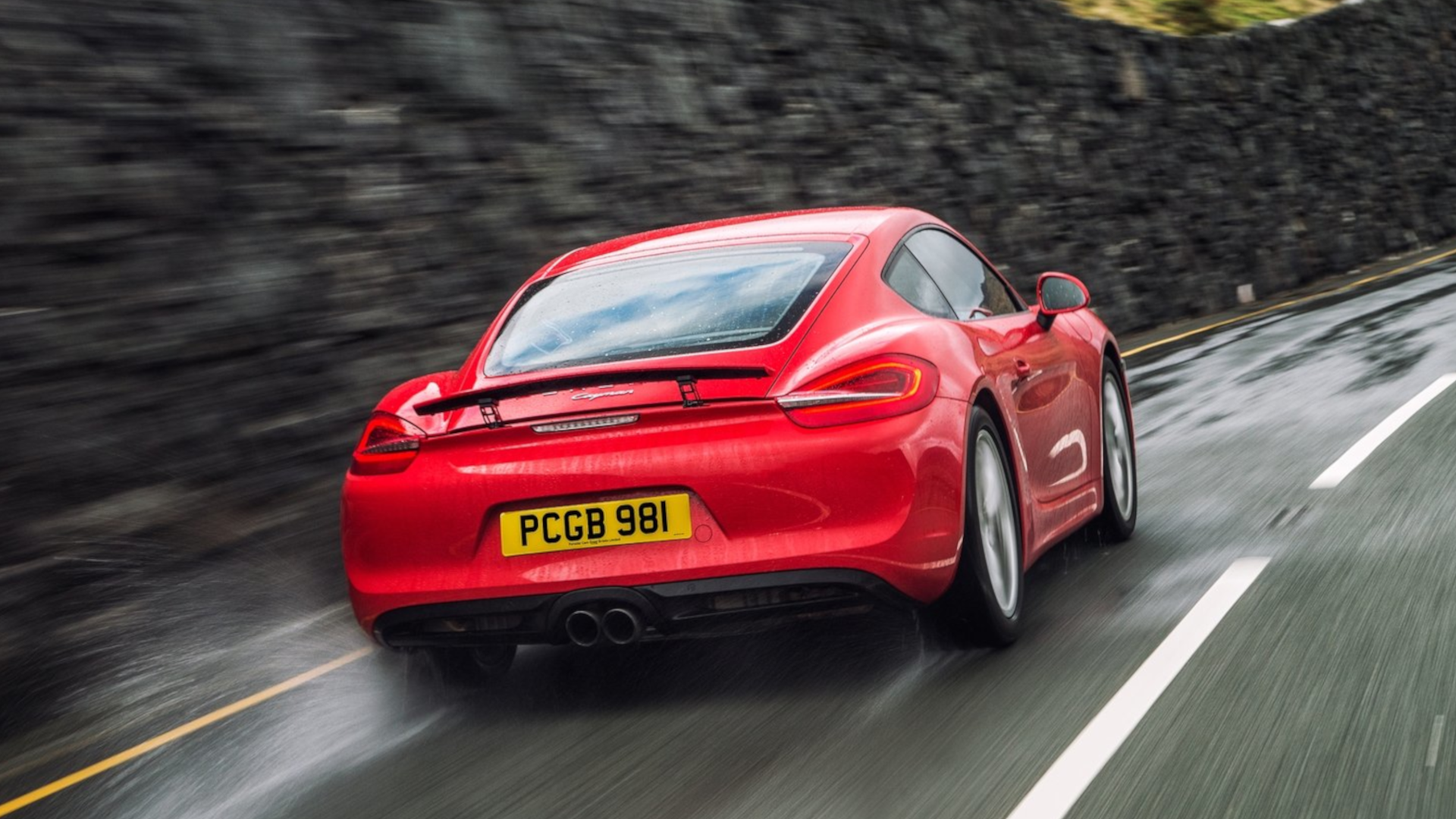 porsche 718 rear