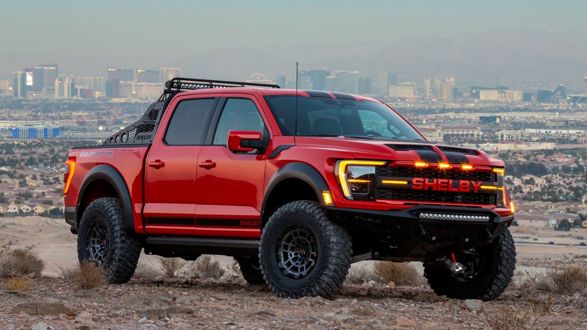 shelby f-150 front quarter orange