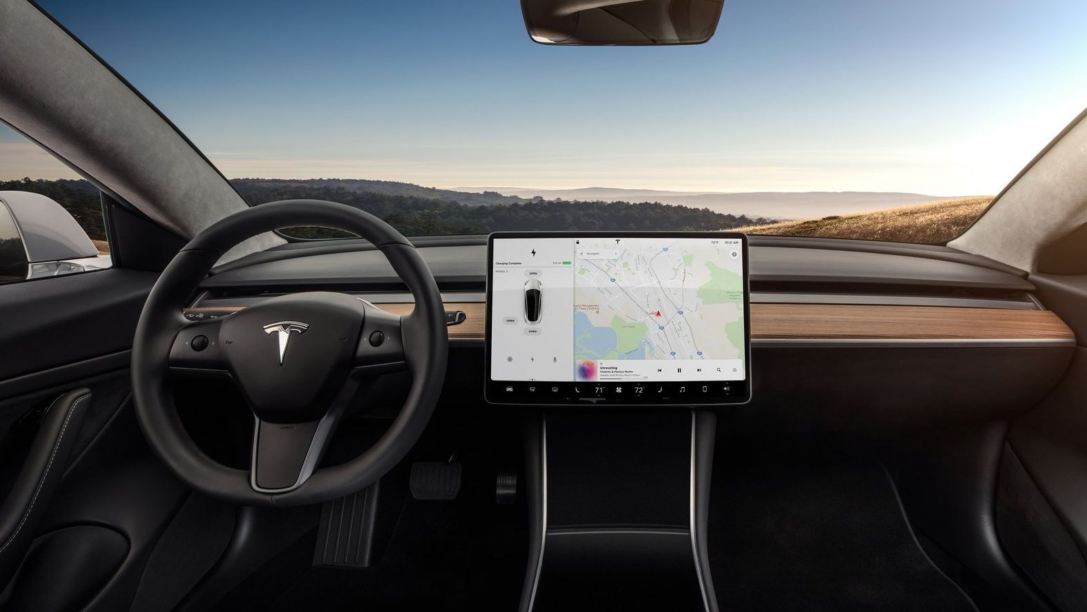 Tesla Model 3 interior