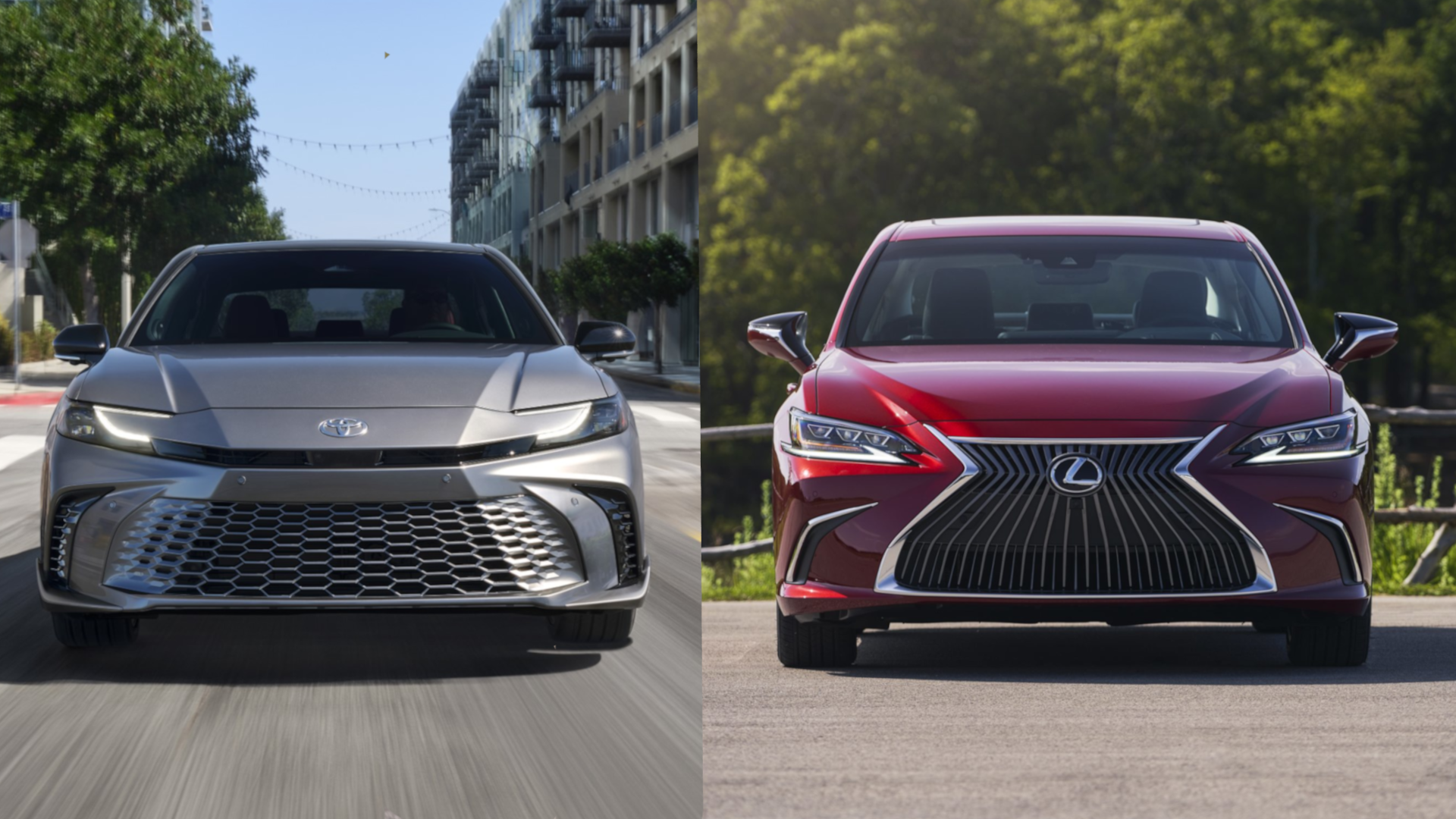 2025 Toyota Camry Vs. 2025 Lexus ES: Is It Worth Paying A Premium