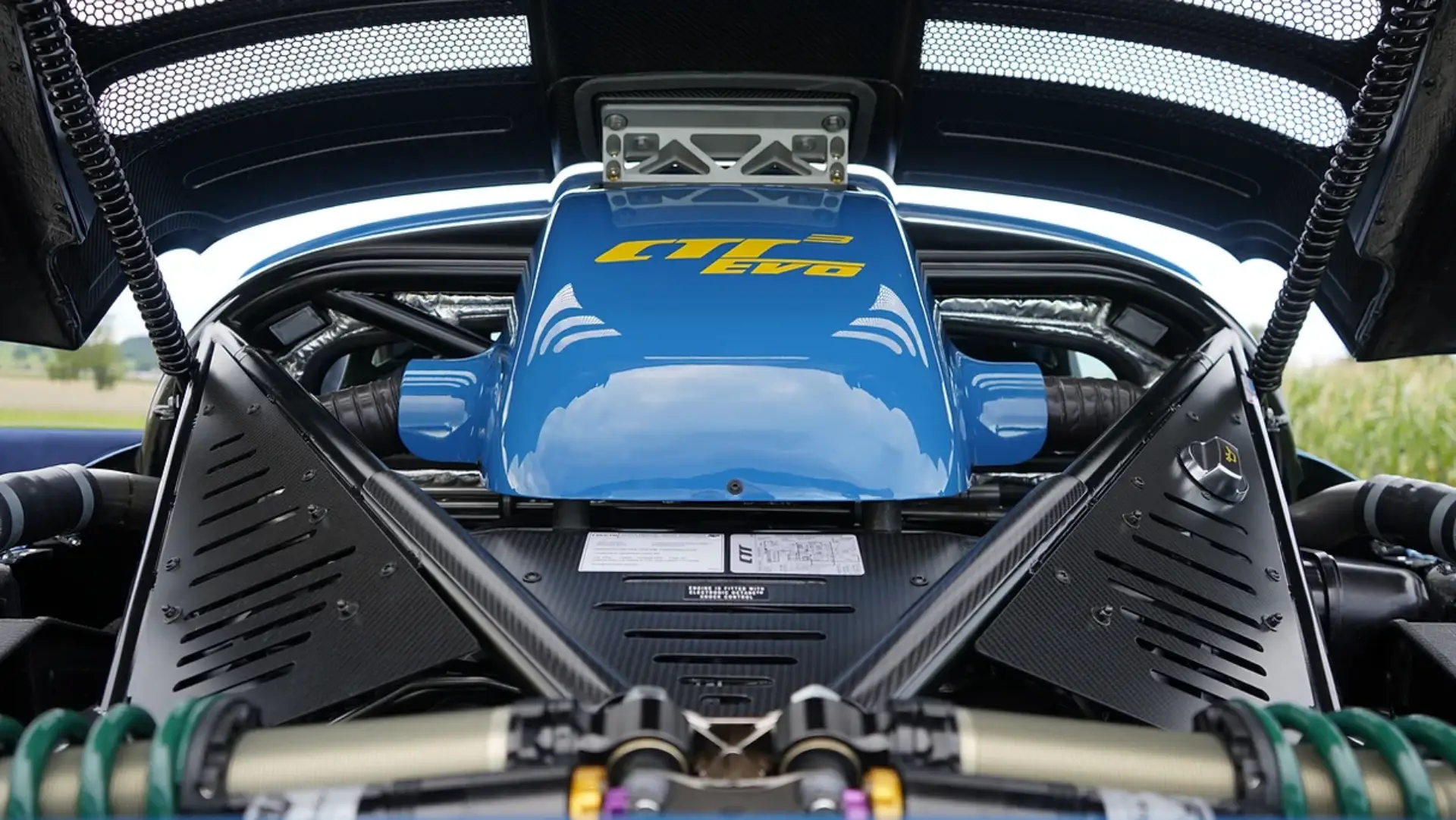 Ruf CTR3 Evo engine