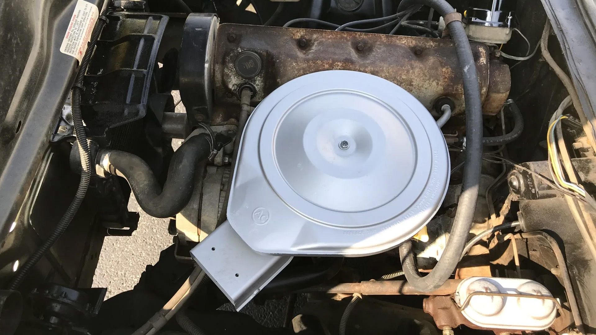 1973 Chevrolet Vega Notchback 4-cylinder Engine