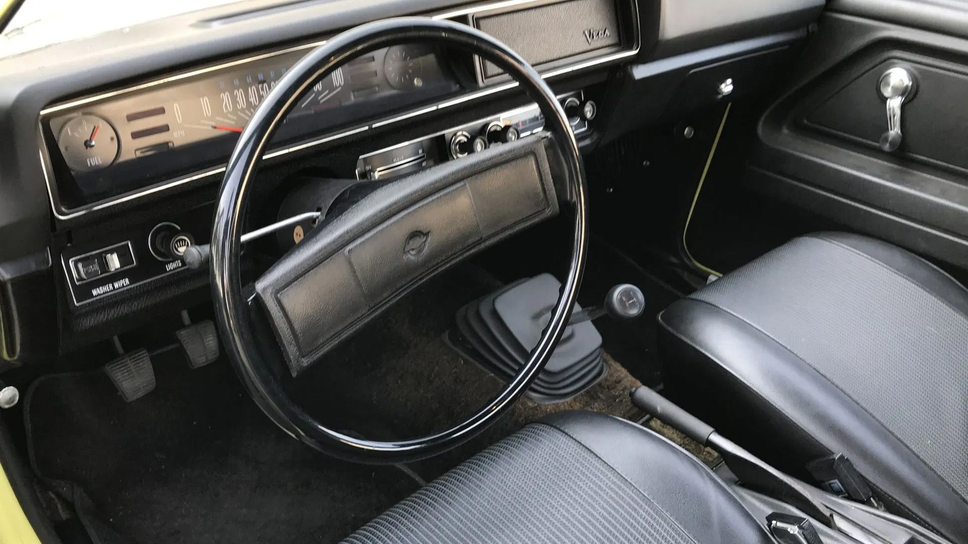 1973 Chevrolet Vega Notchback Interior