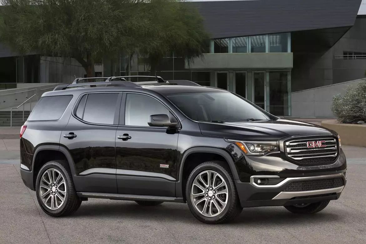 2018 GMC Acadia, front