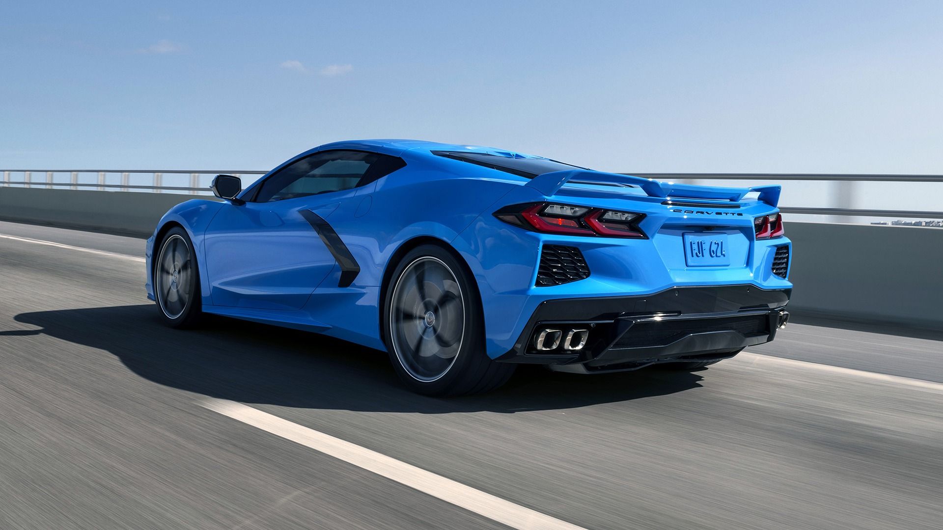 Chevrolet Corvette - 3/4 rear view