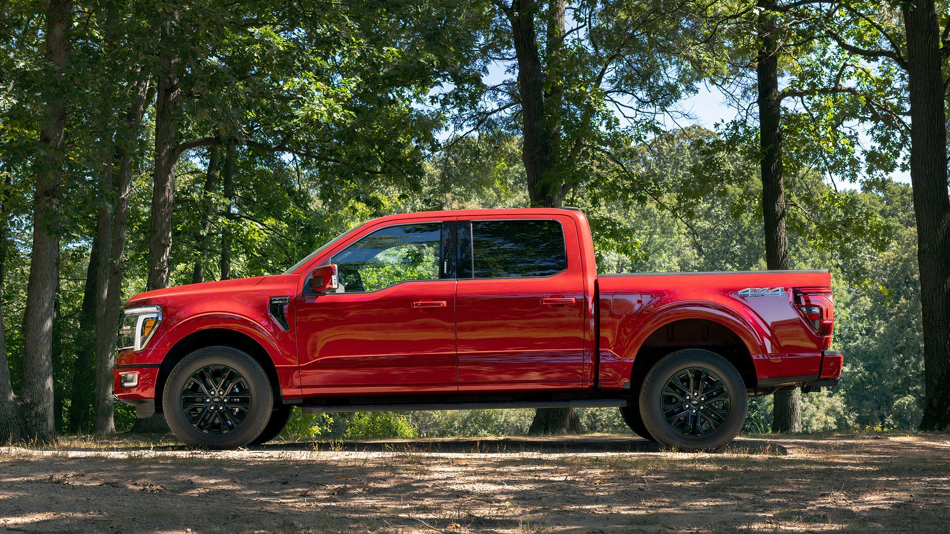 2024 Ford F-150 Lariat profile 