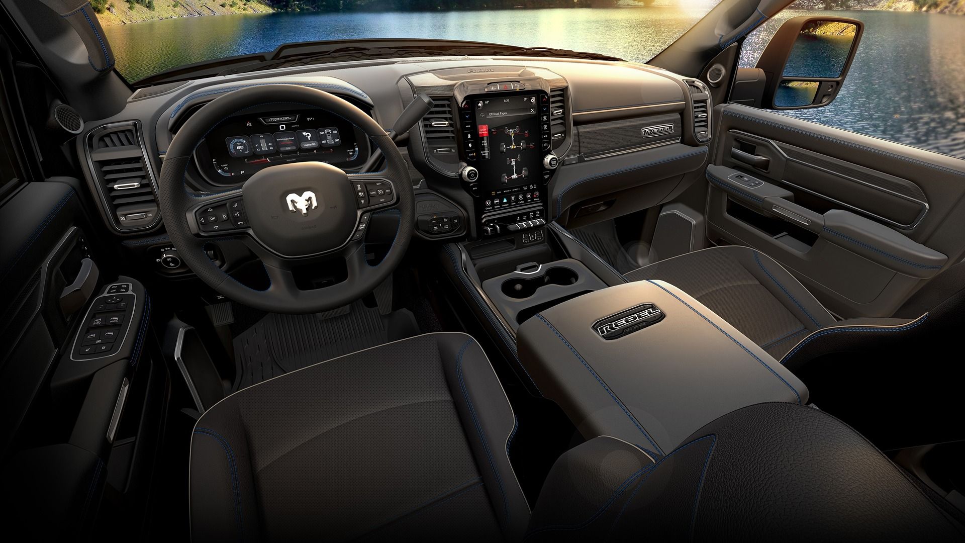 2024 Ram 2500 Rebel Lunar Edition - interior