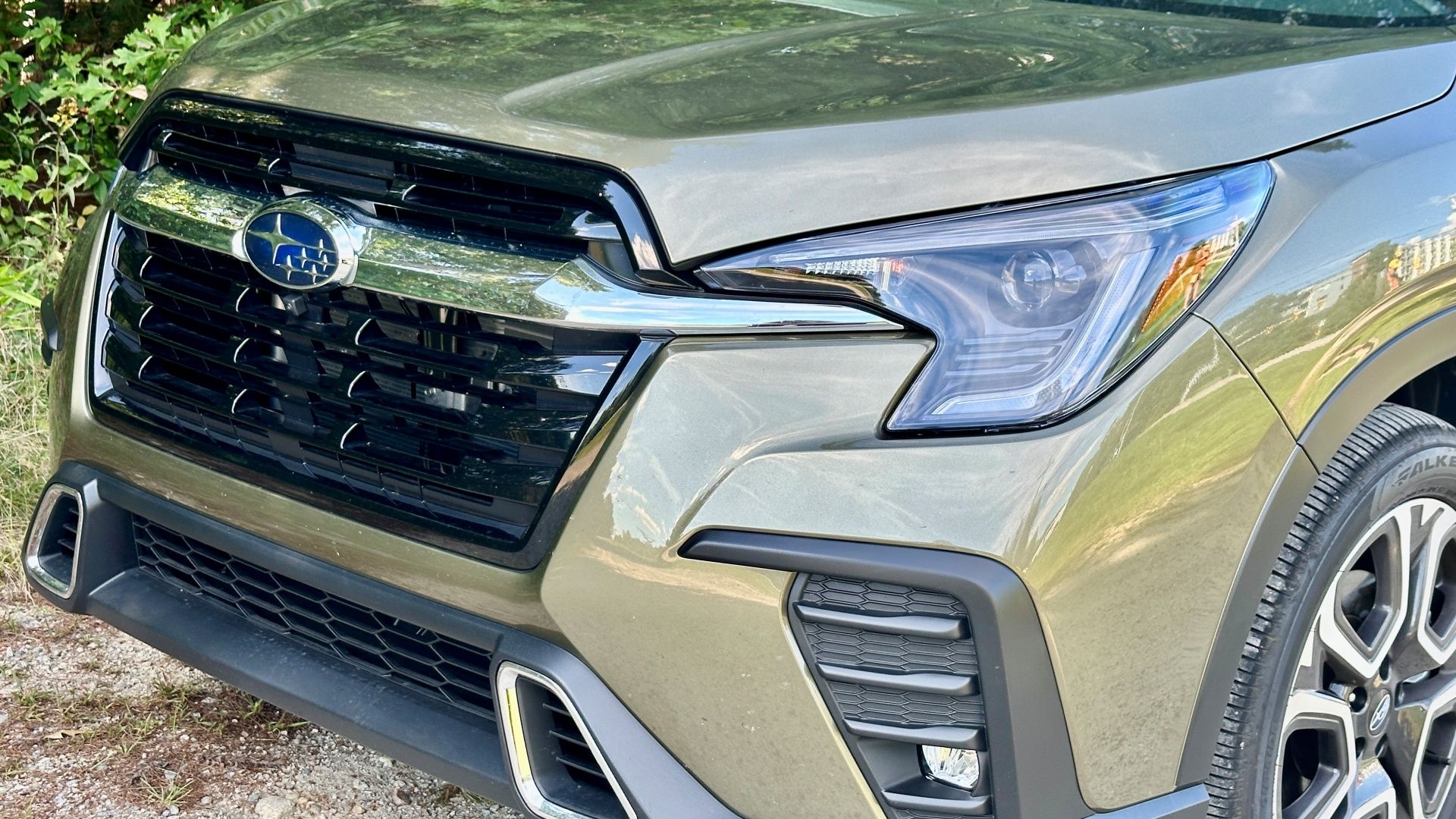 The grille of the 2024 Subaru Ascent