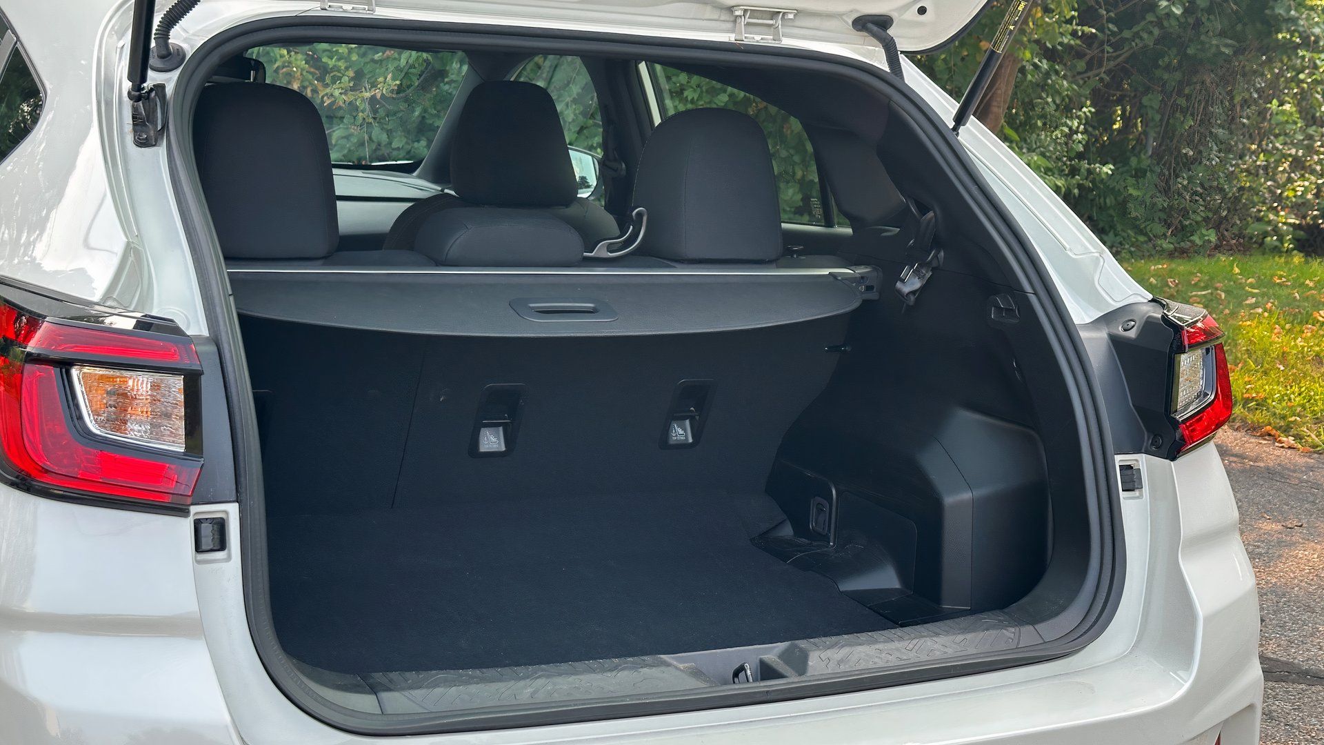 The cargo area in the 2024 Subaru Impreza