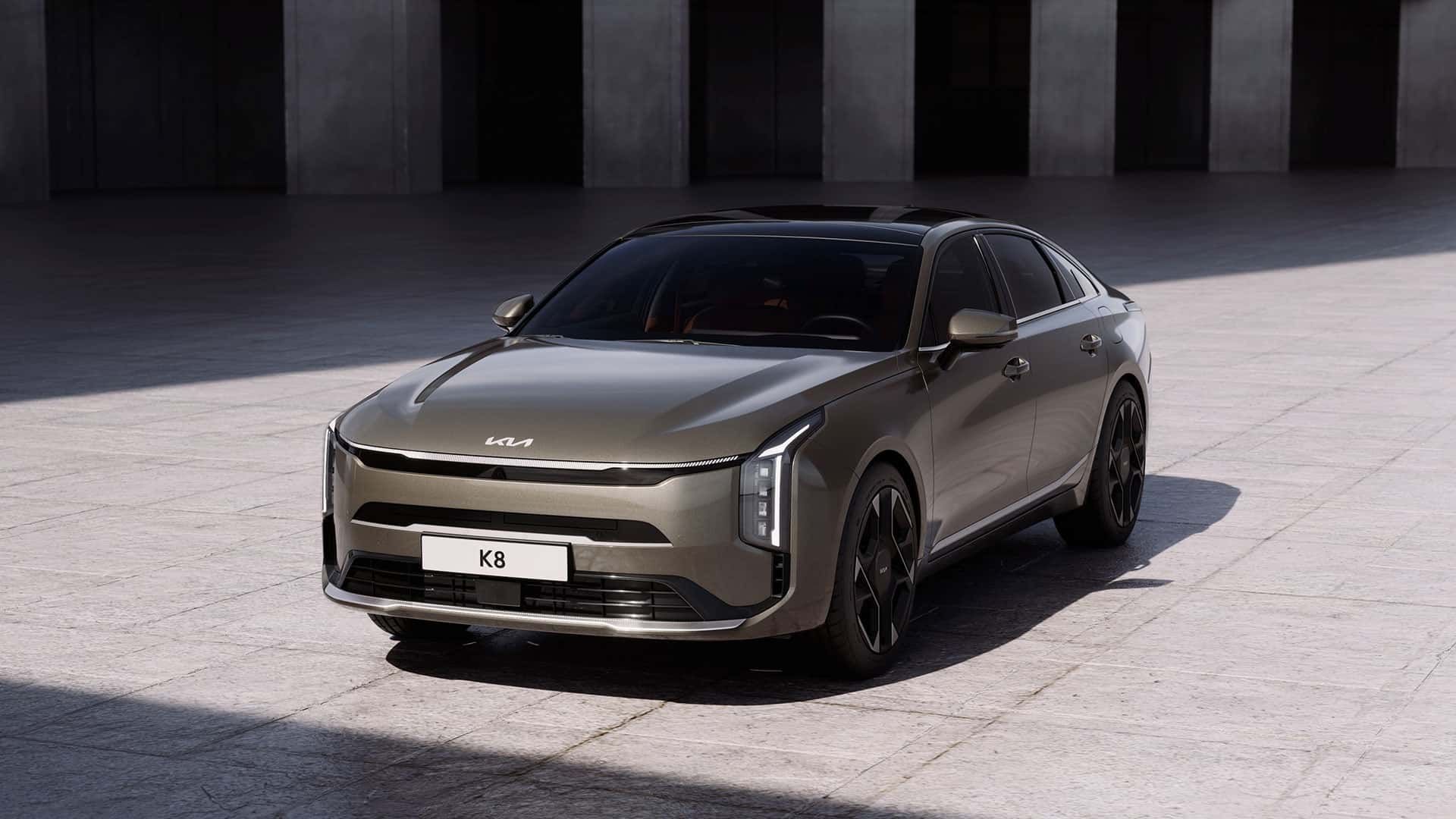 Front of the 2025 Kia K8